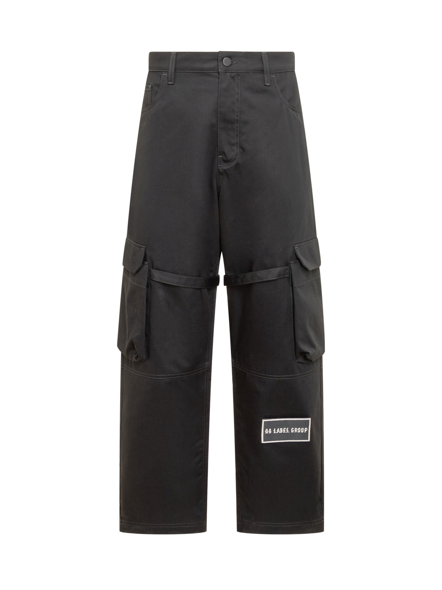 Shop 44 Label Group Cargo Pants Pants In Black