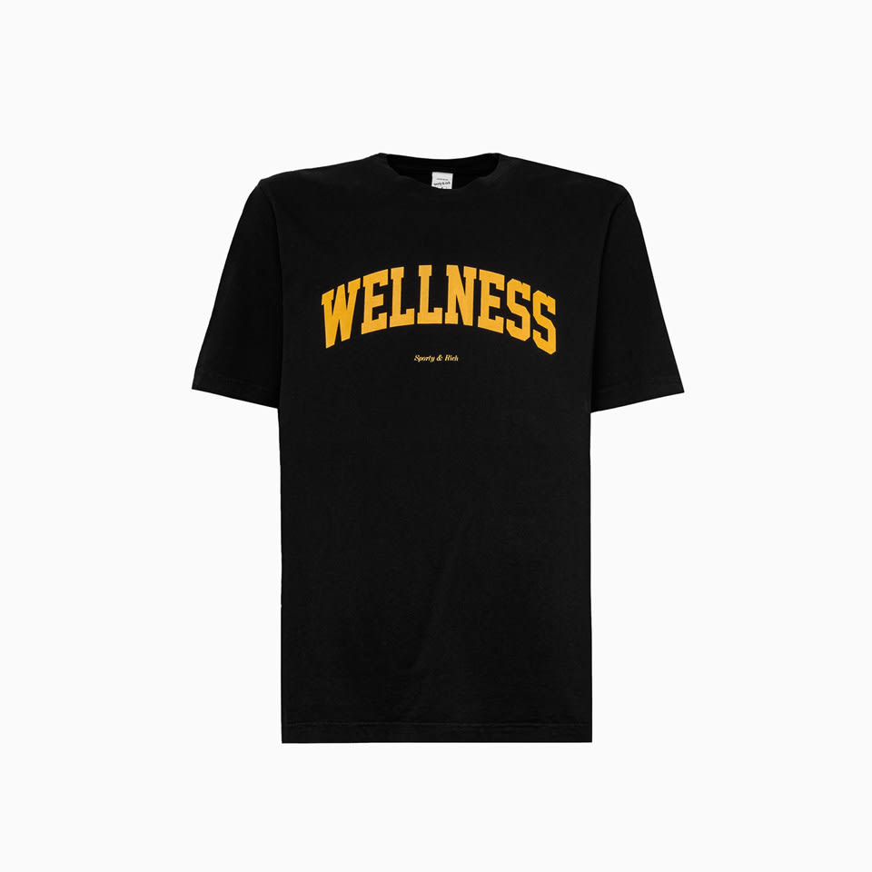 Sporty & Rich Sporty And Rich Wellness Ivy T-shirt Ts463bk