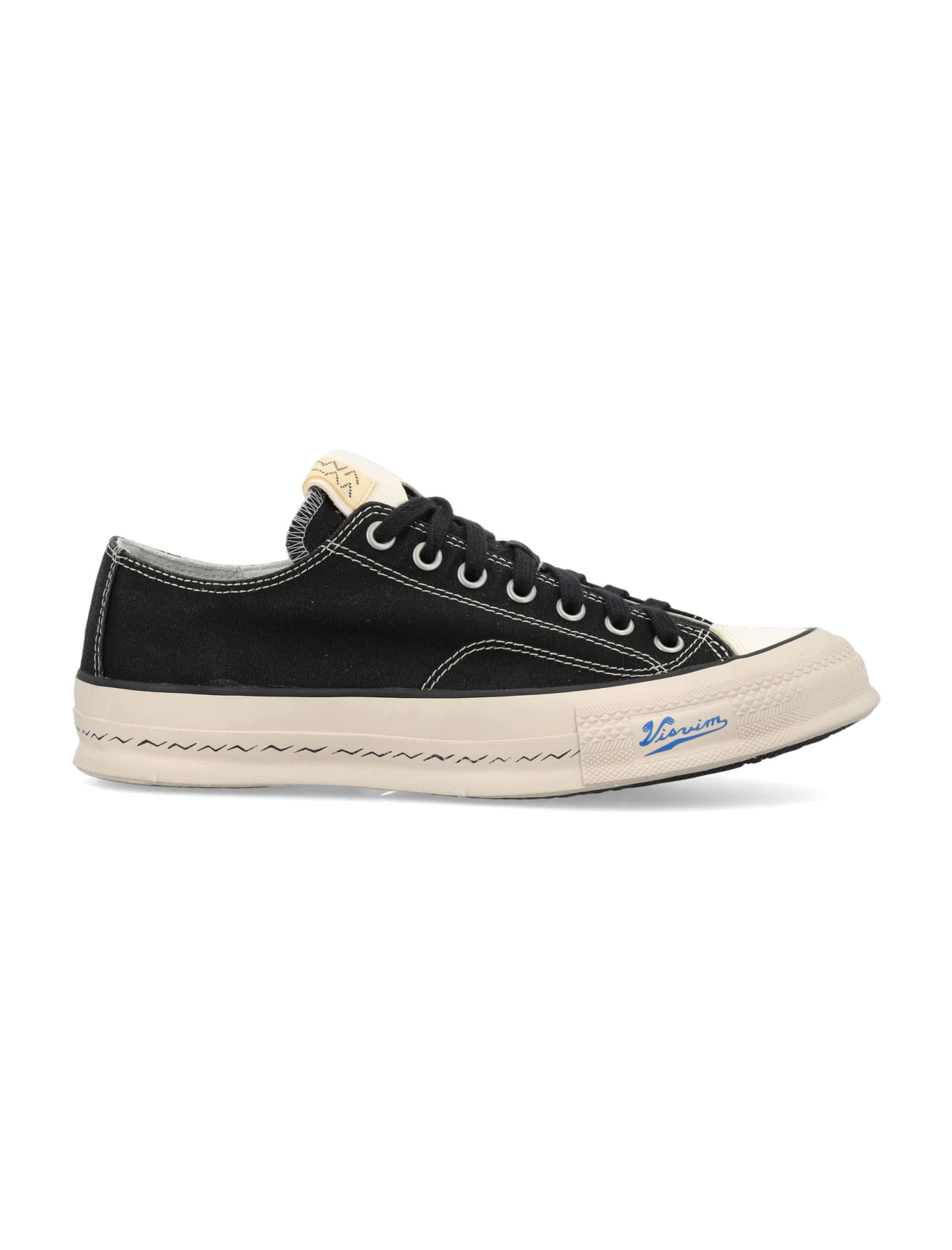 Visvim Skagway Lo Sneakers In Black