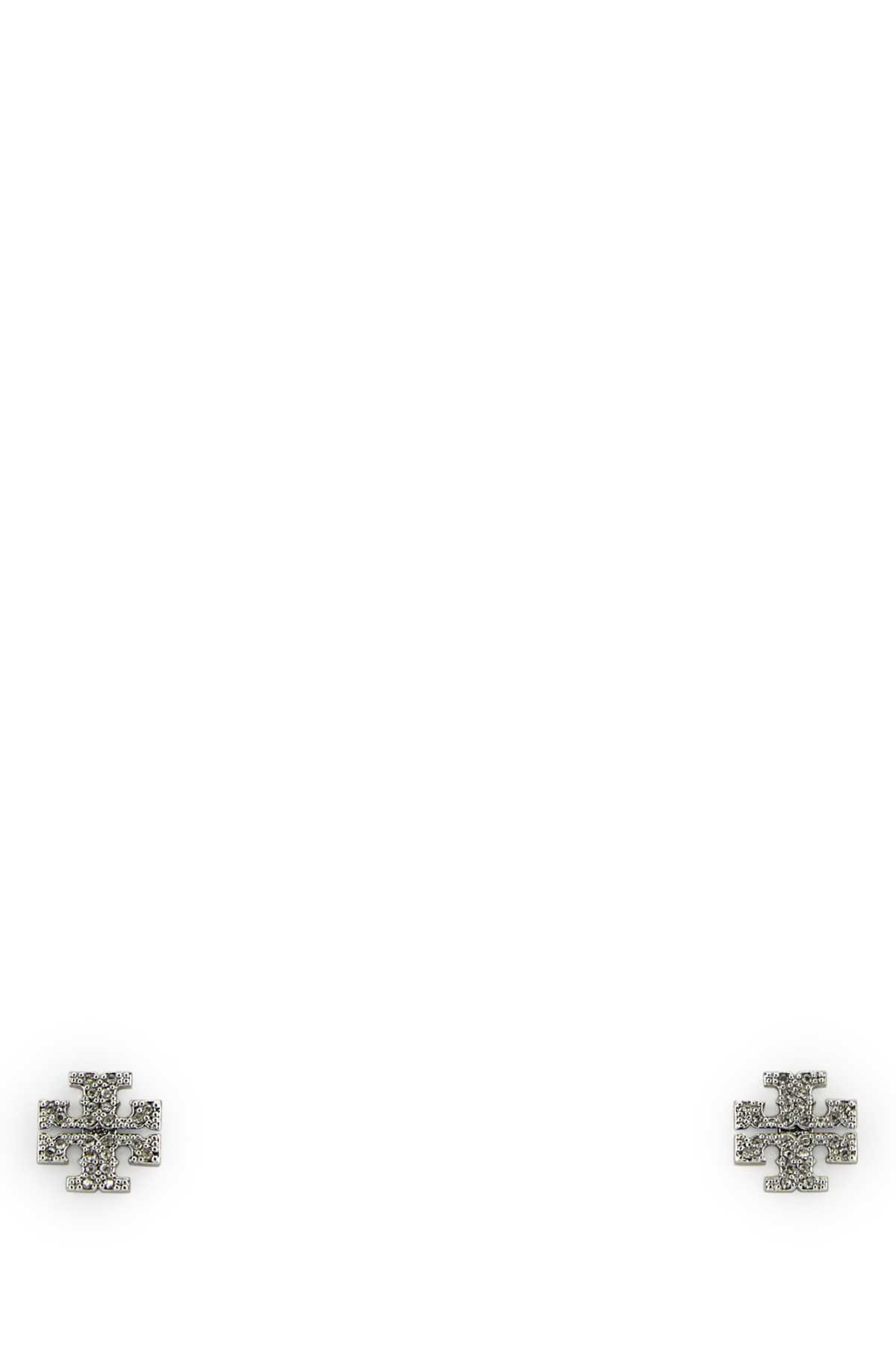 TORY BURCH EMBELLISHED METAL KIRA EARRINGS 