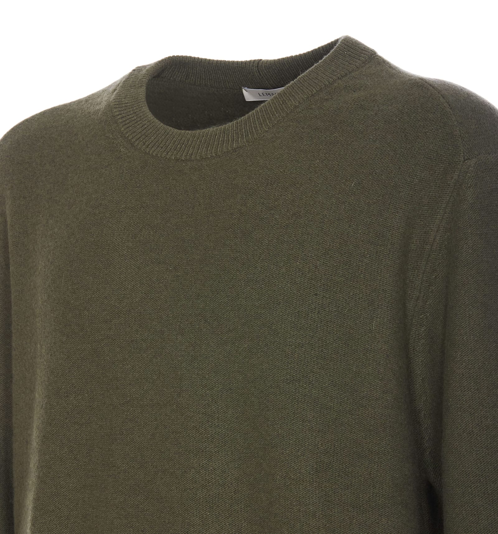 Shop Lemaire Sweater In Green