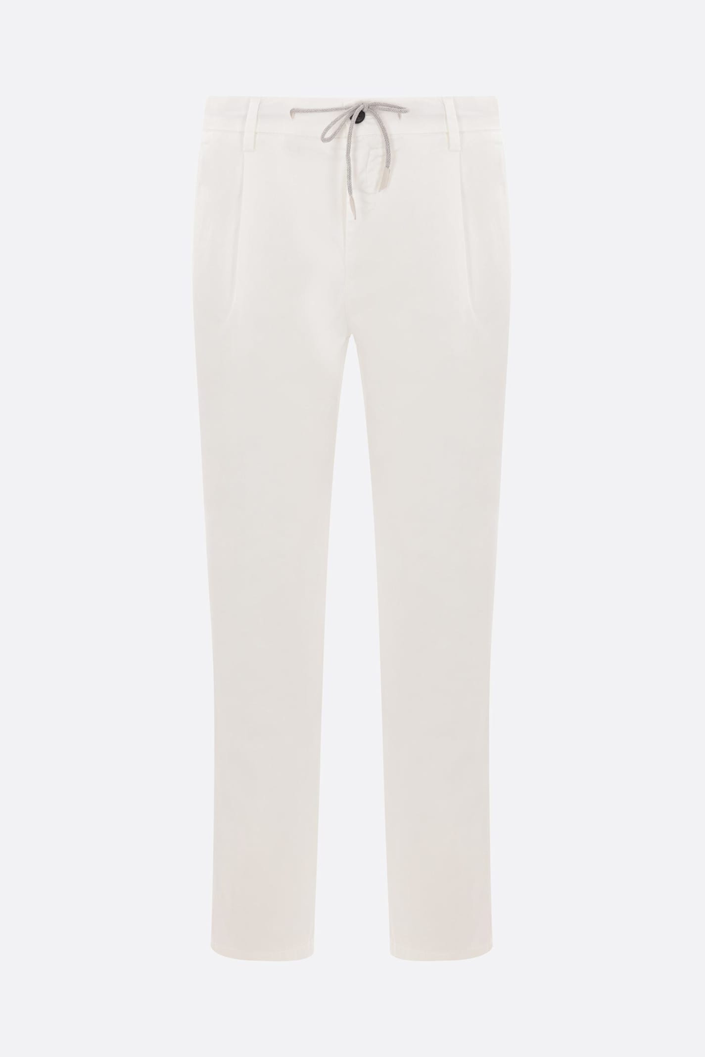 Stretch Cotton Darted Trousers