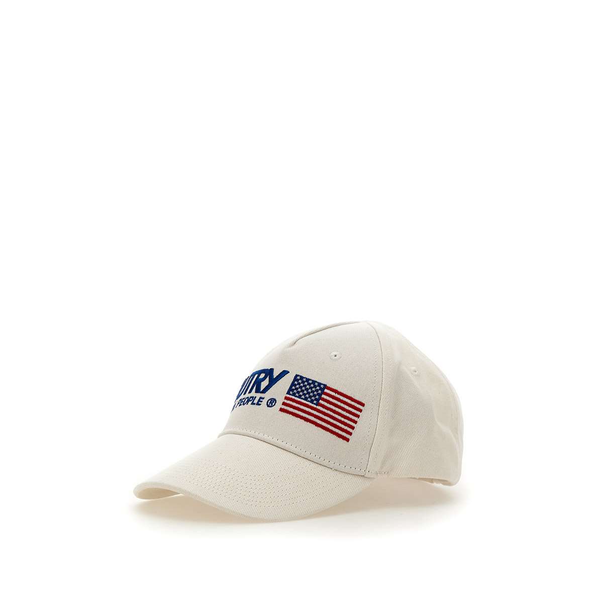 Shop Autry Iconic Action Baseball Cap Hat In White