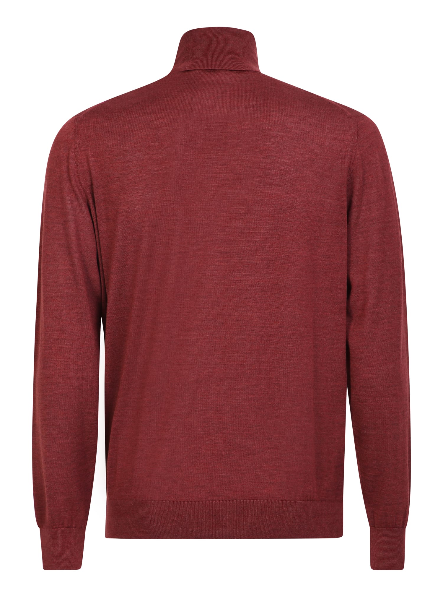 Shop Colombo Silk And Cashmere Sweater In Bordeaux