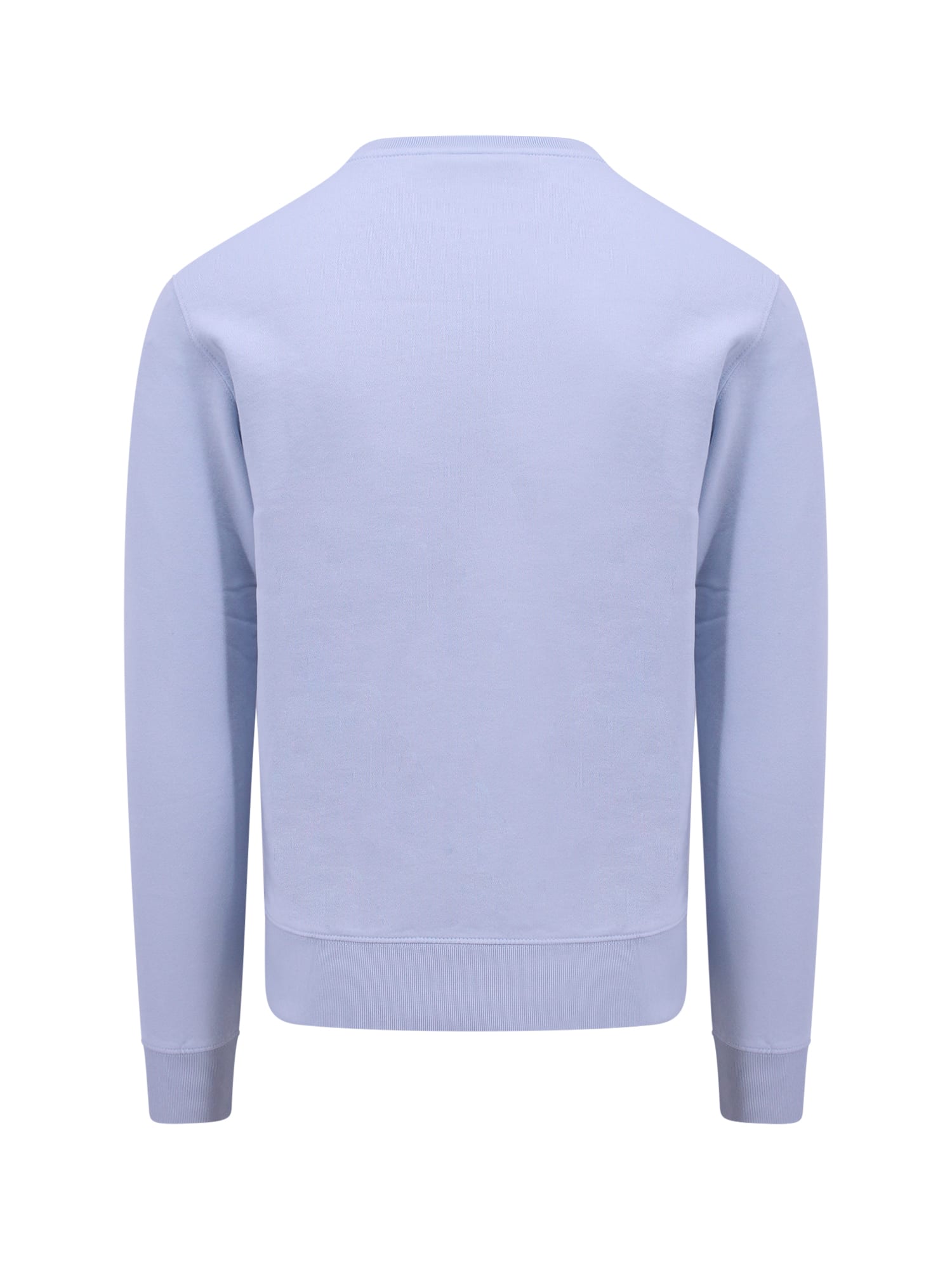 Shop Maison Kitsuné Sweatshirt In Clear Blue