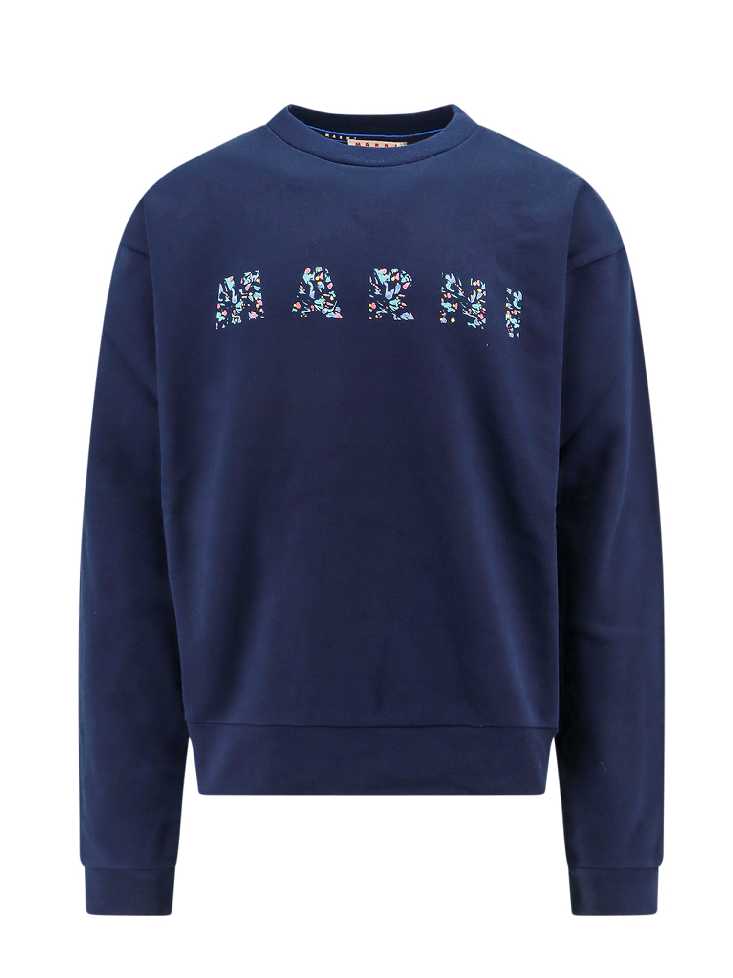 Shop Marni Sweatshirt In Blue