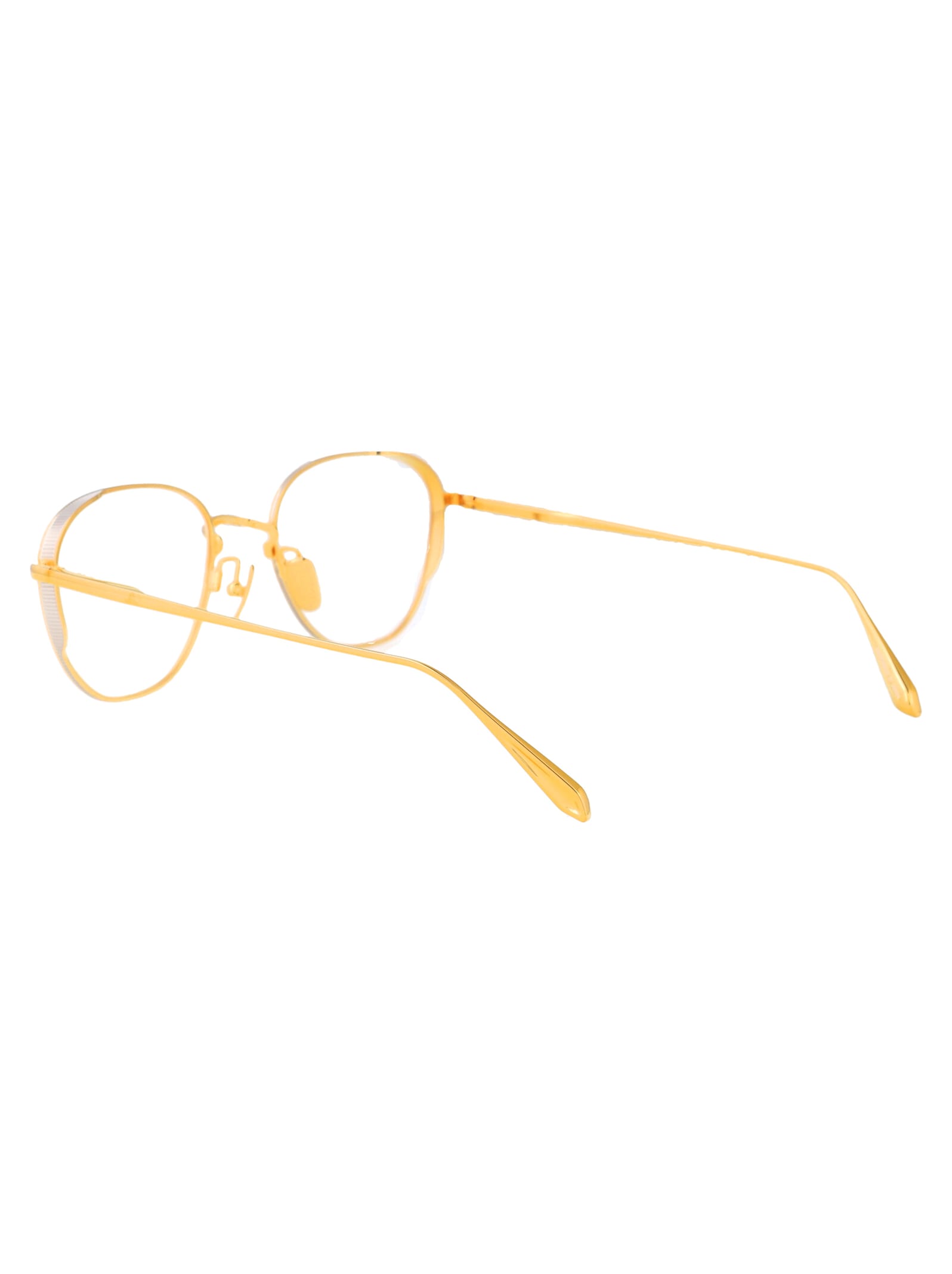 Linda Farrow Optical In Yellowgold/whitegold/optical