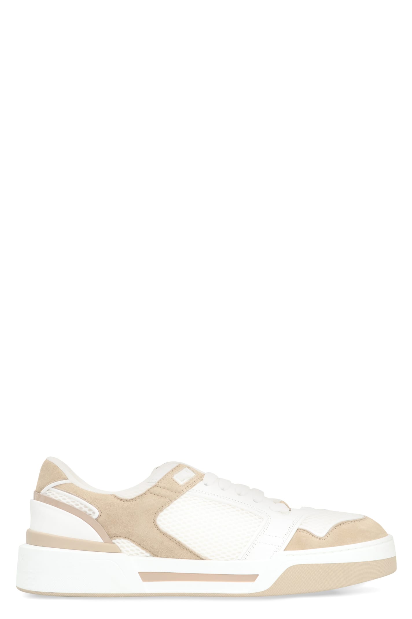 Shop Dolce & Gabbana New Roma Low-top Sneakers In White