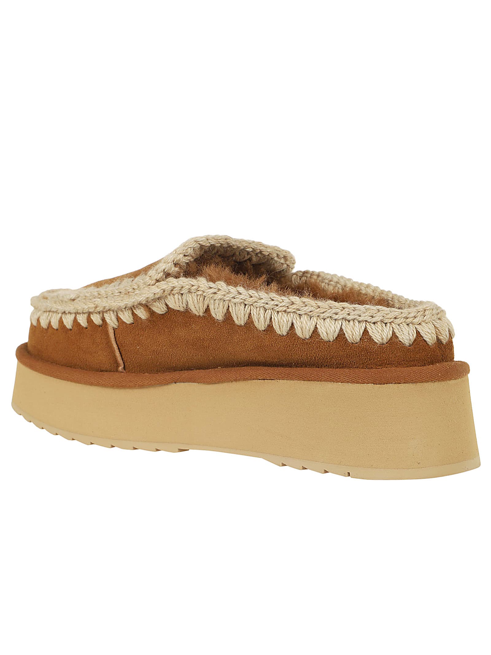 Shop Mou Clog Eskimo Platform In Cog Cognac