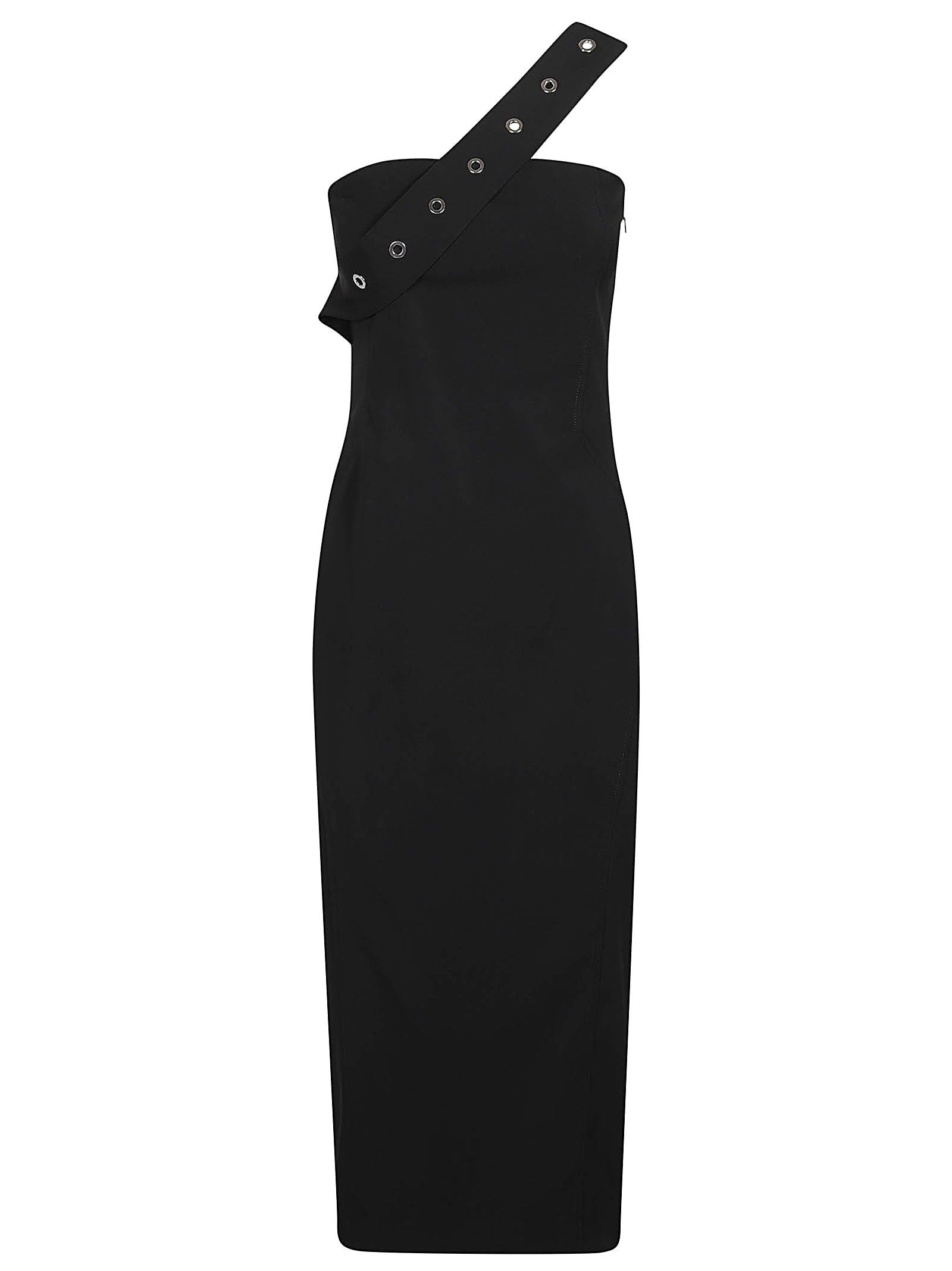 Shop Patrizia Pepe Dress In Nero