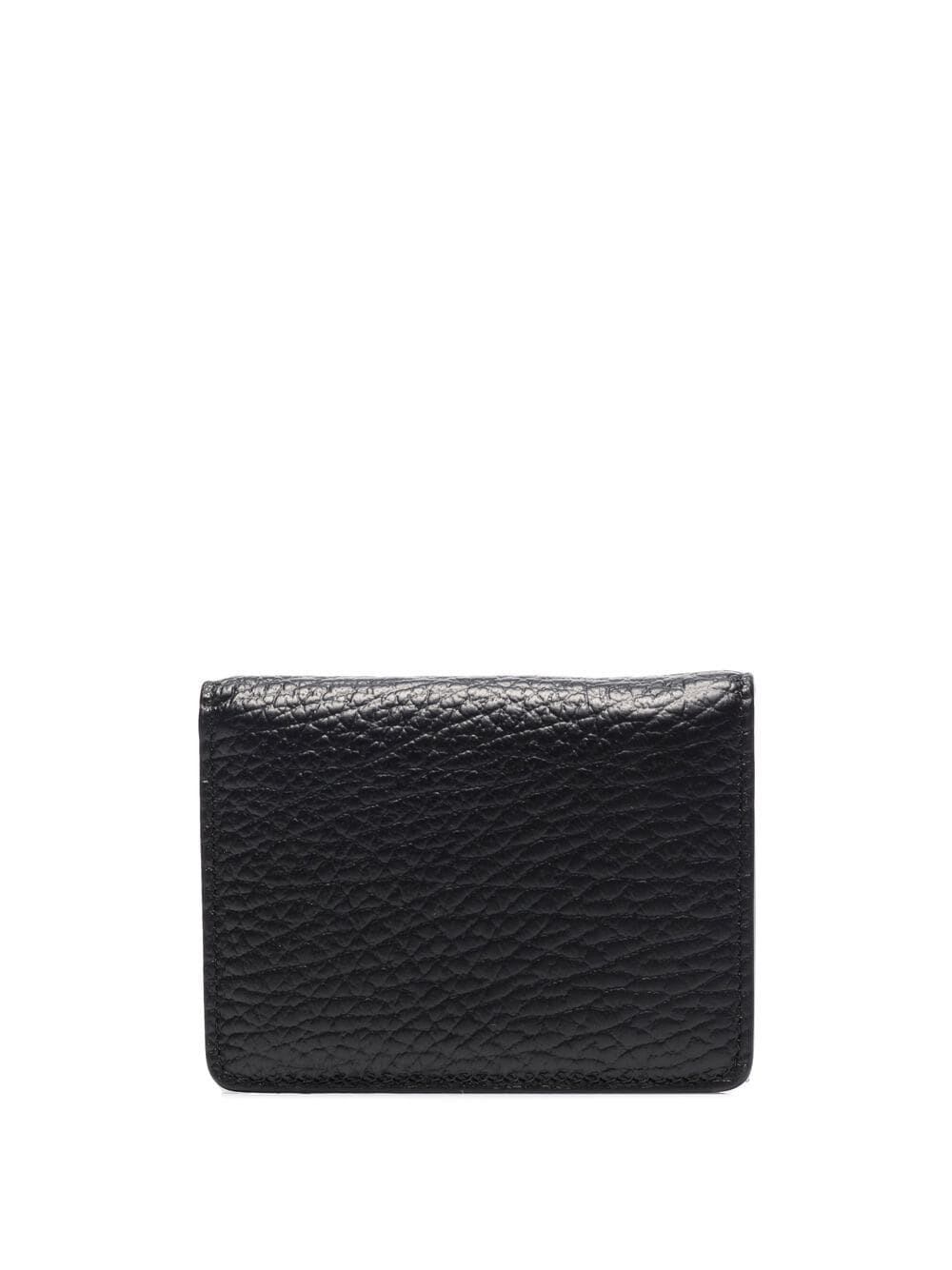 Shop Maison Margiela Card Holder Clip 2 Key Ring In Black