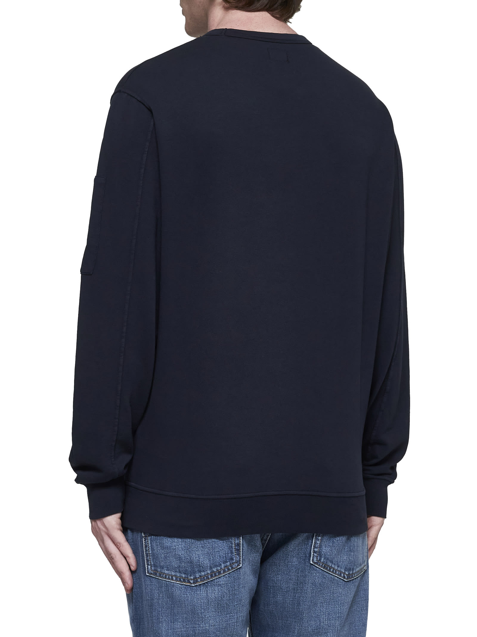 Shop C.p. Company Sweater In Blu