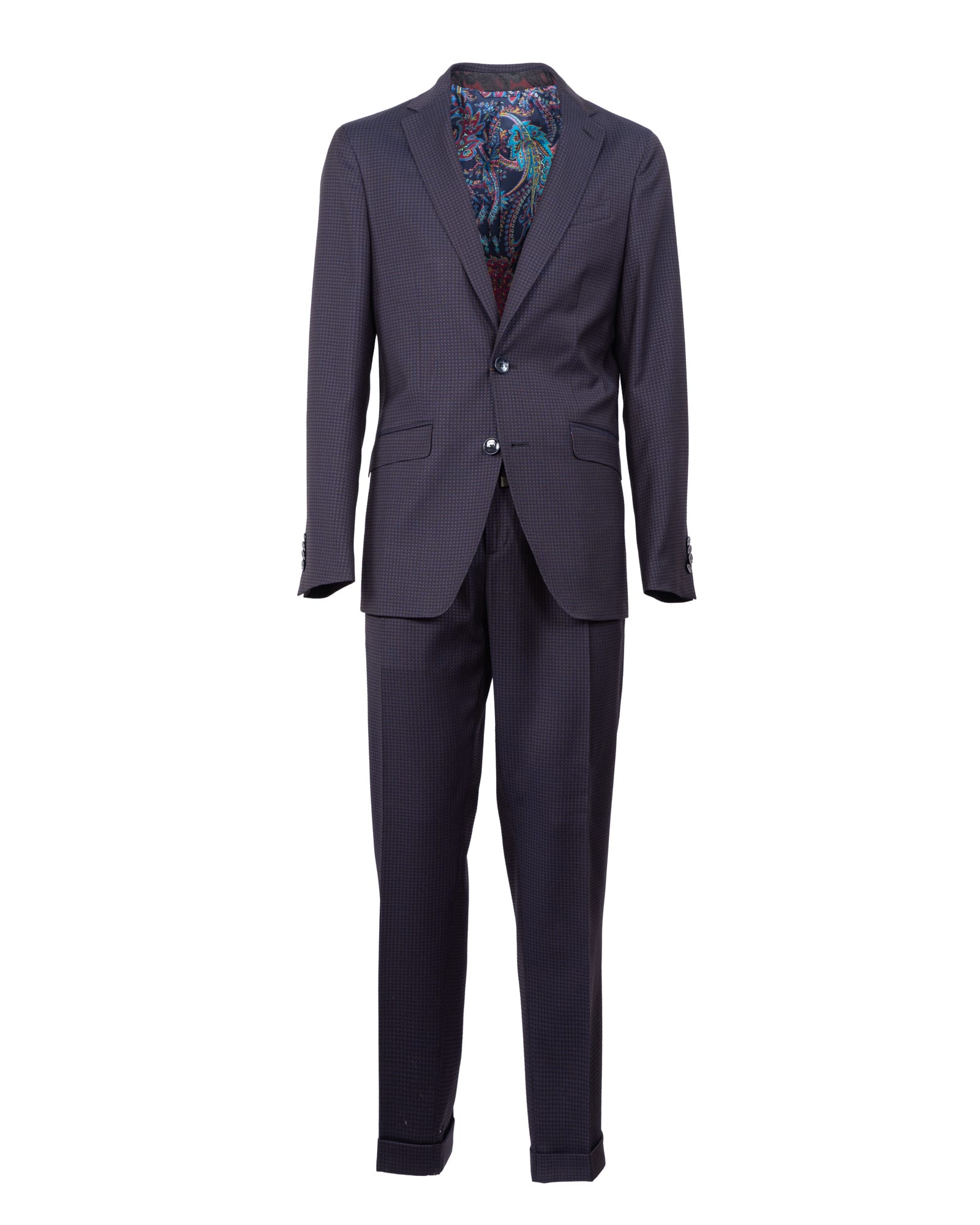 Etro Checked tailored suit