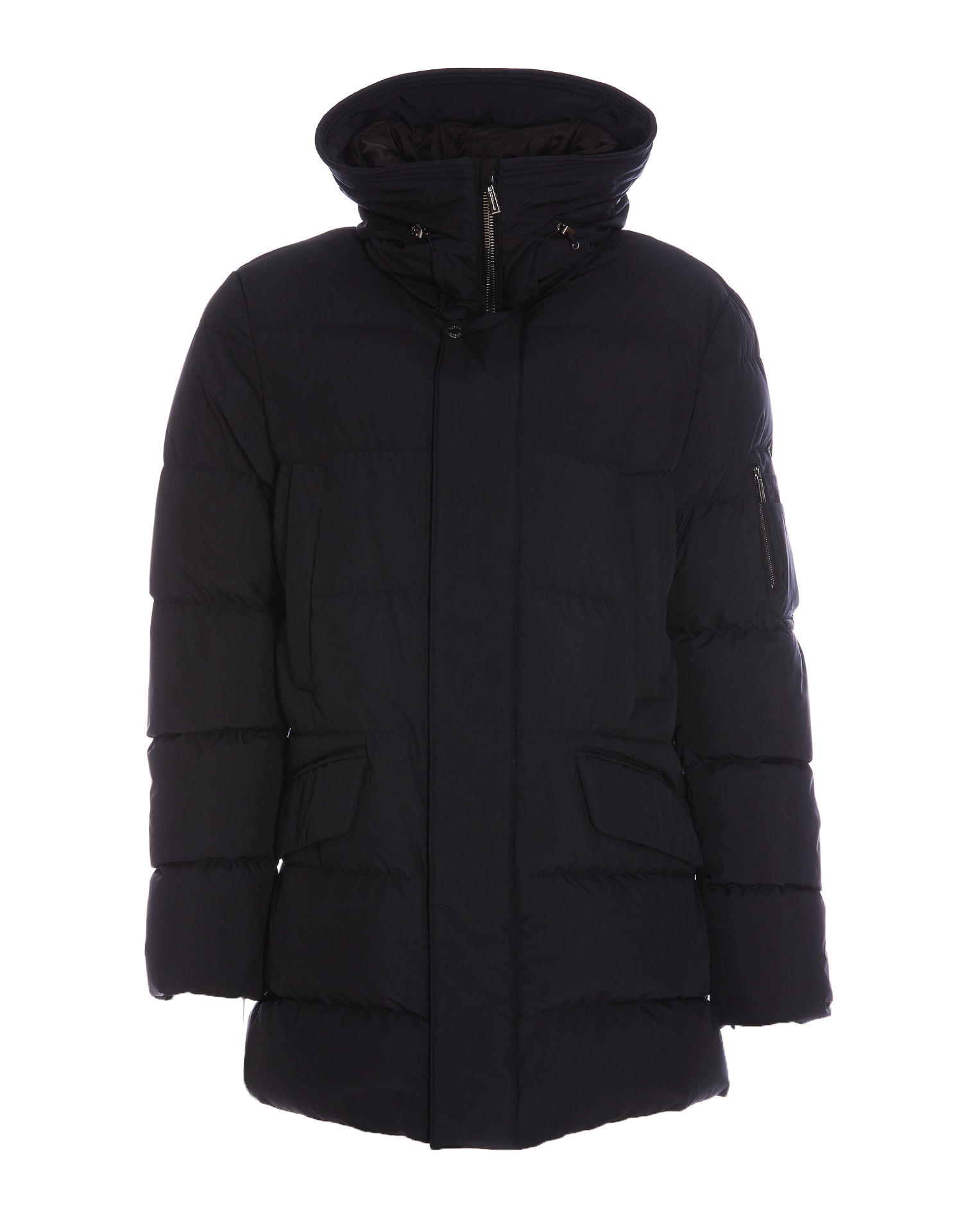 Moorer Davide Heavy Jacket In Blue