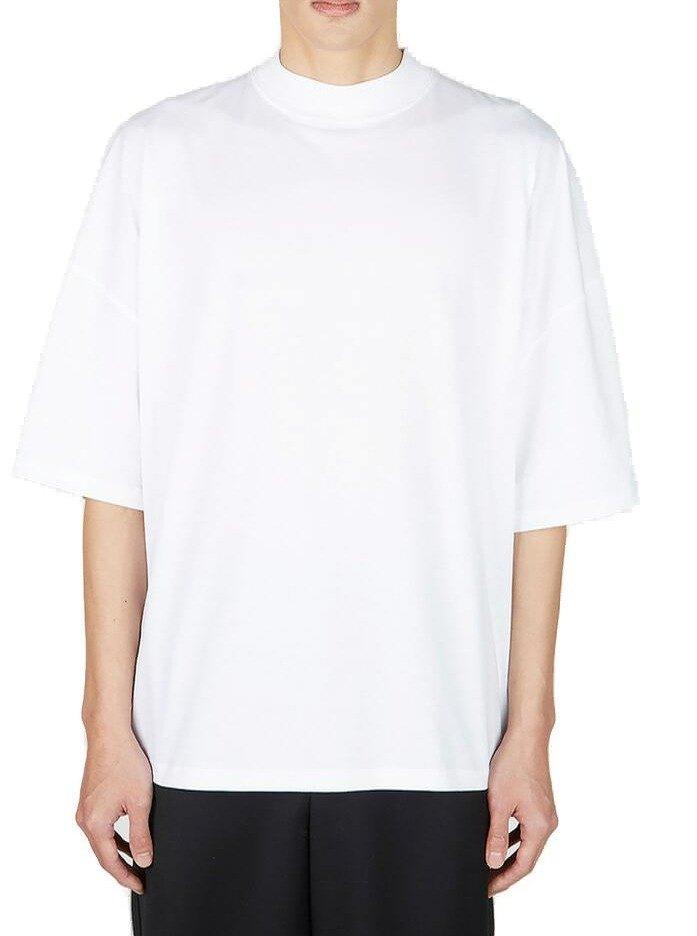 Shop Jil Sander Short-sleeved Crewneck T-shirt