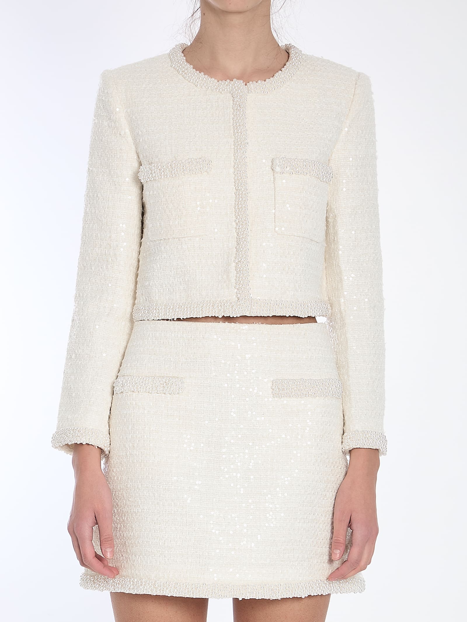 Pearl Trim Jacket