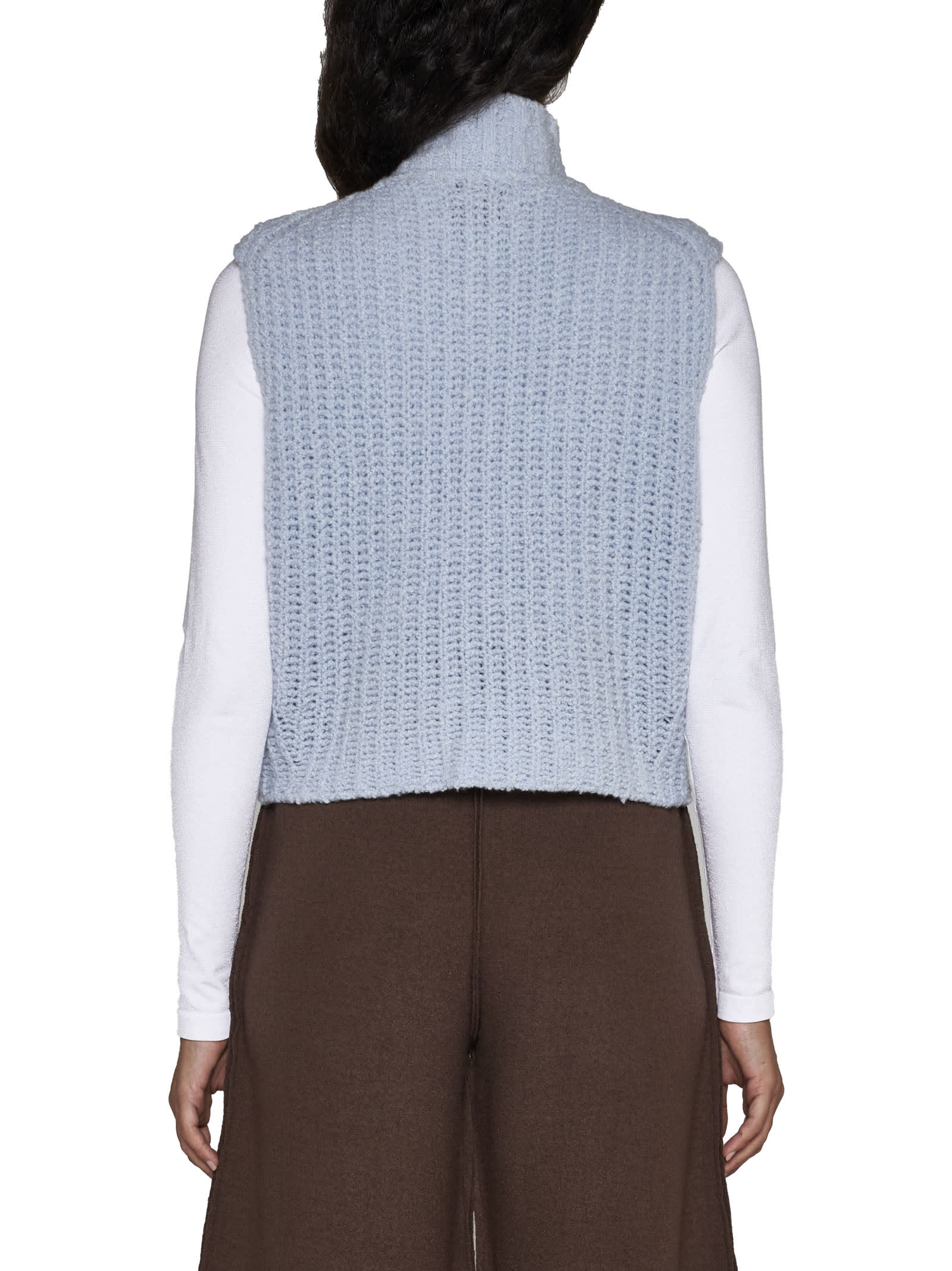 Shop Rus Sweater In Ice Blue