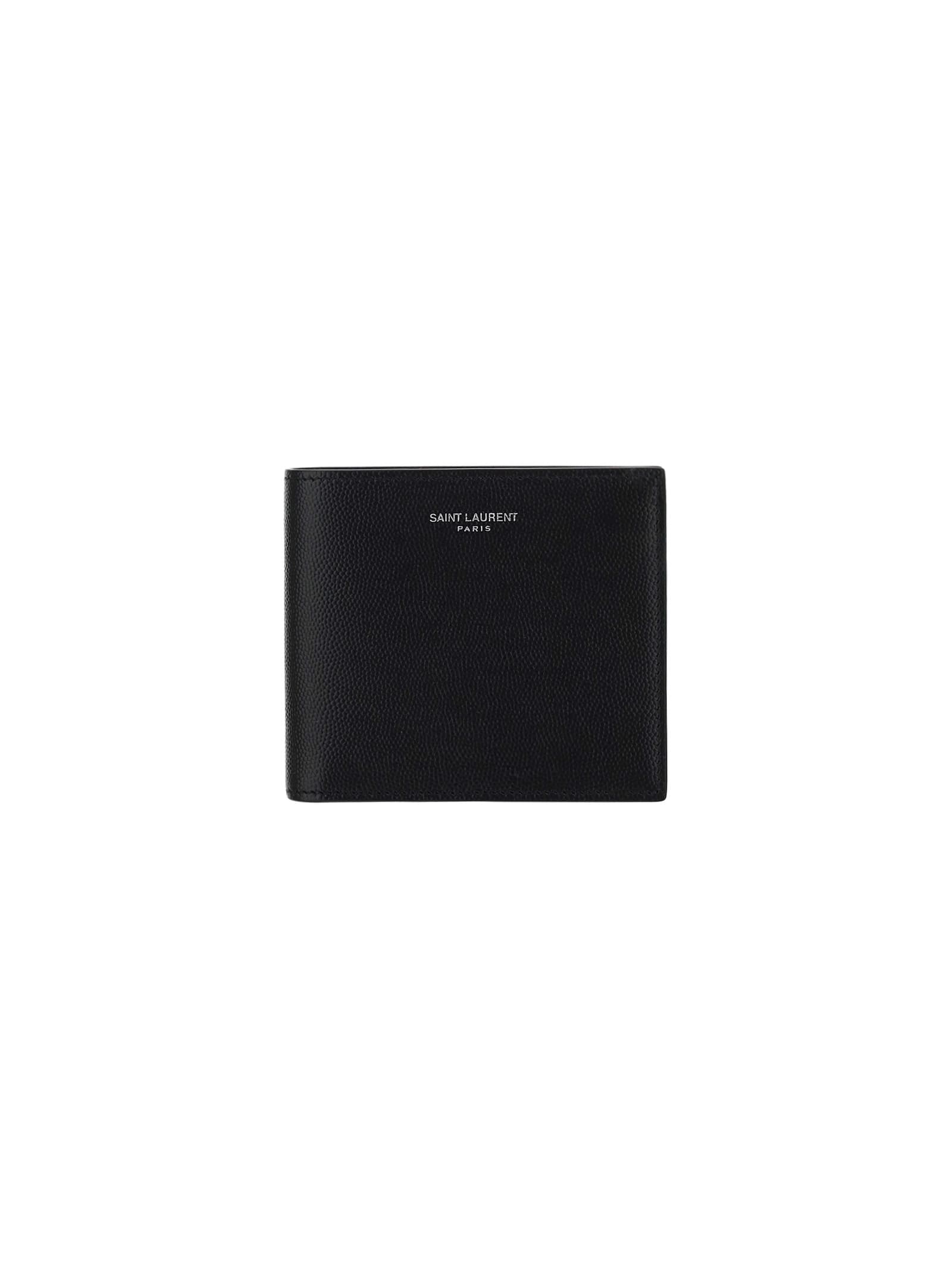 Saint Laurent Wallet In Black