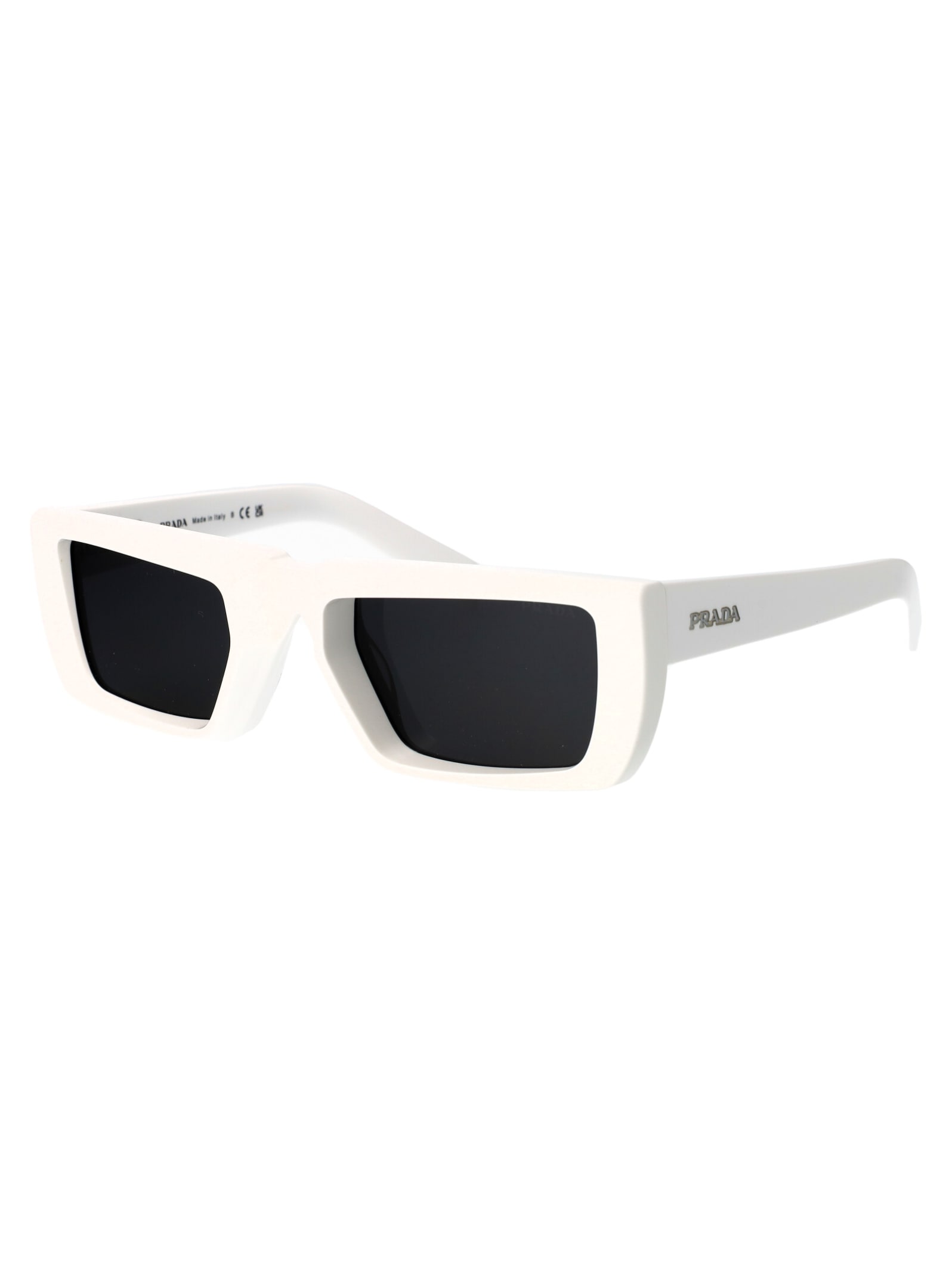 Shop Prada 0pr 24ys Sunglasses In 4615s0 White