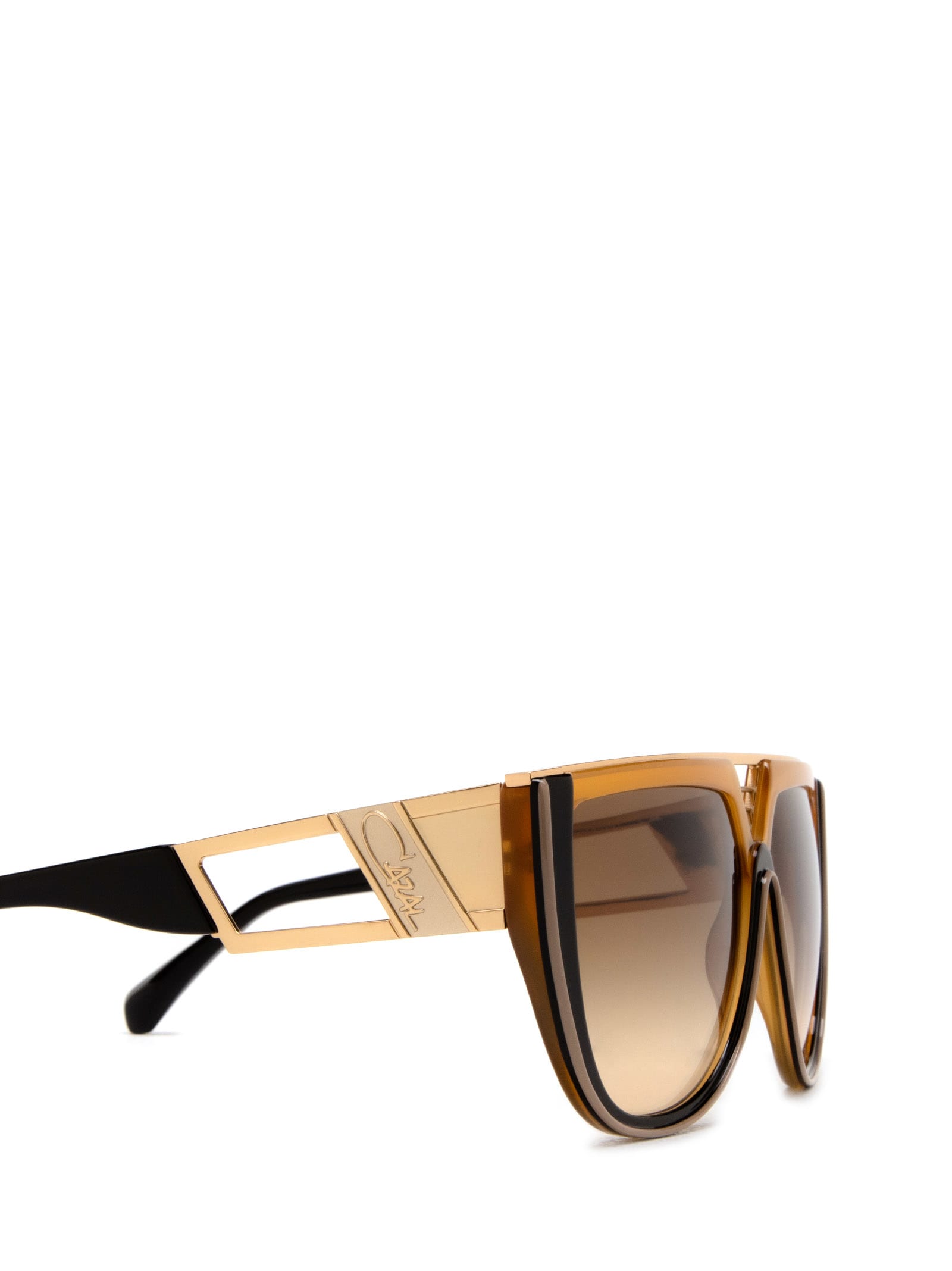 Shop Cazal 8511 Amber - Chocolate Sunglasses