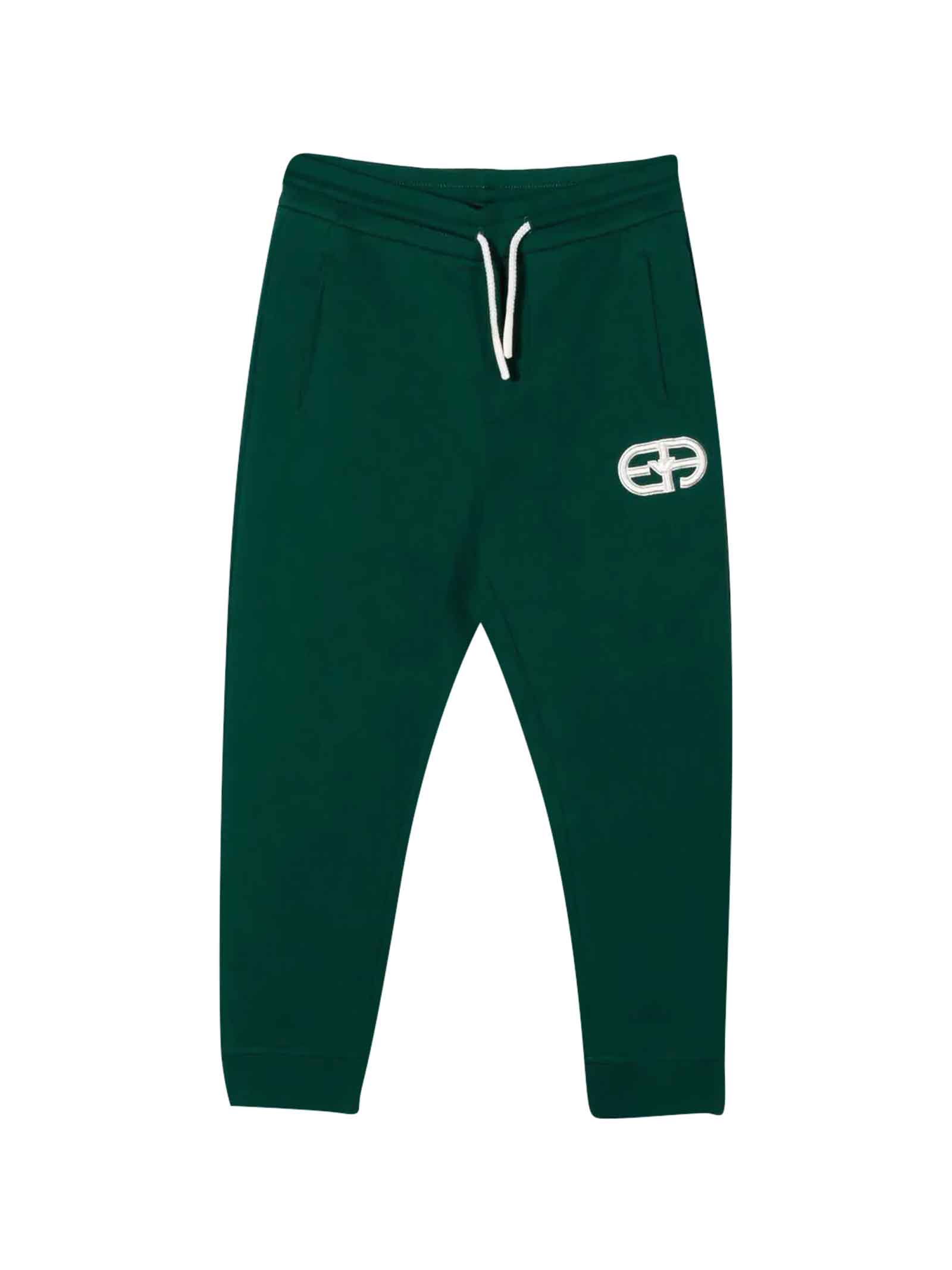 Emporio Armani Green Trousers Boy