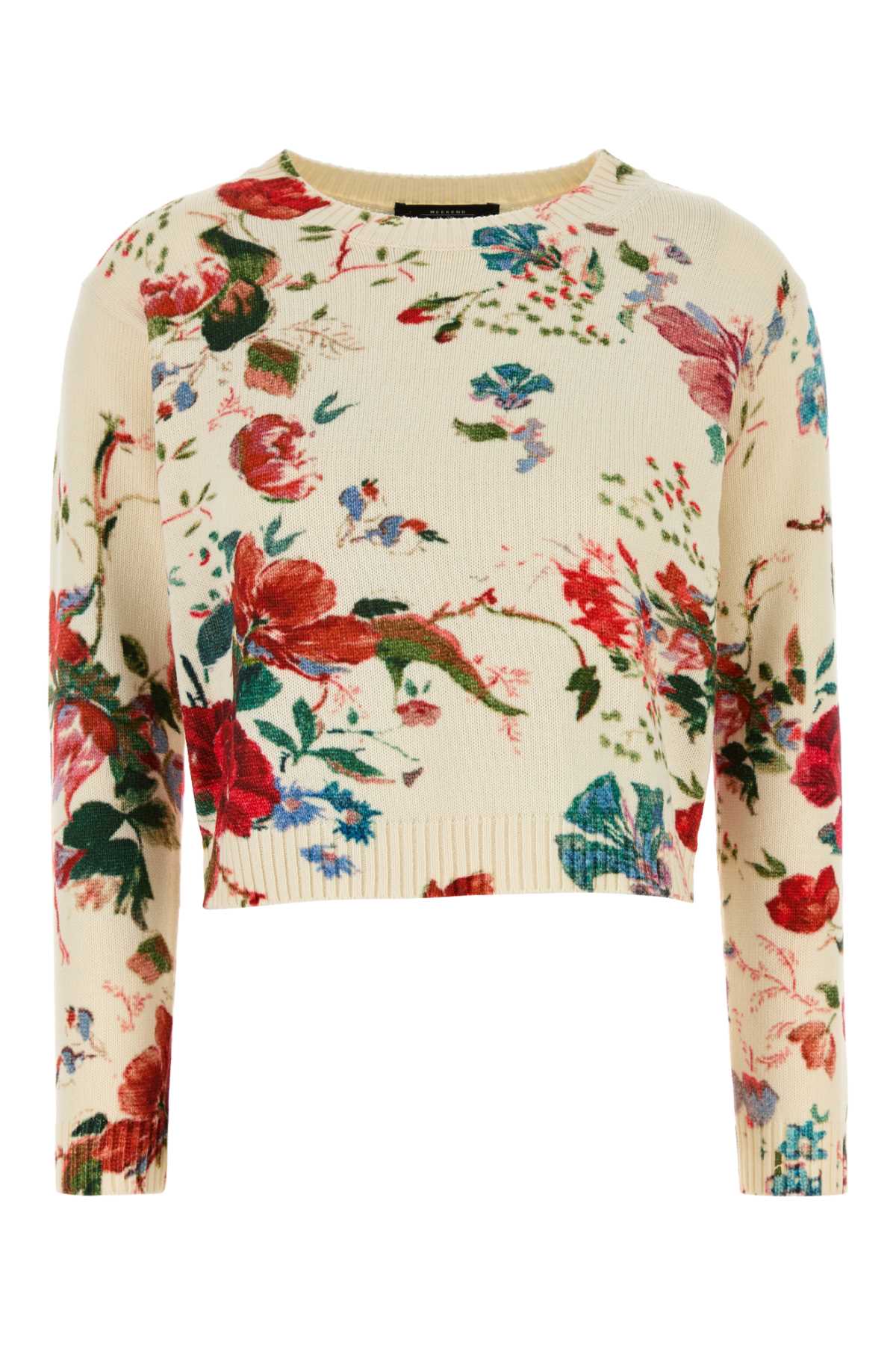 Embroidered Cotton Denis Sweater