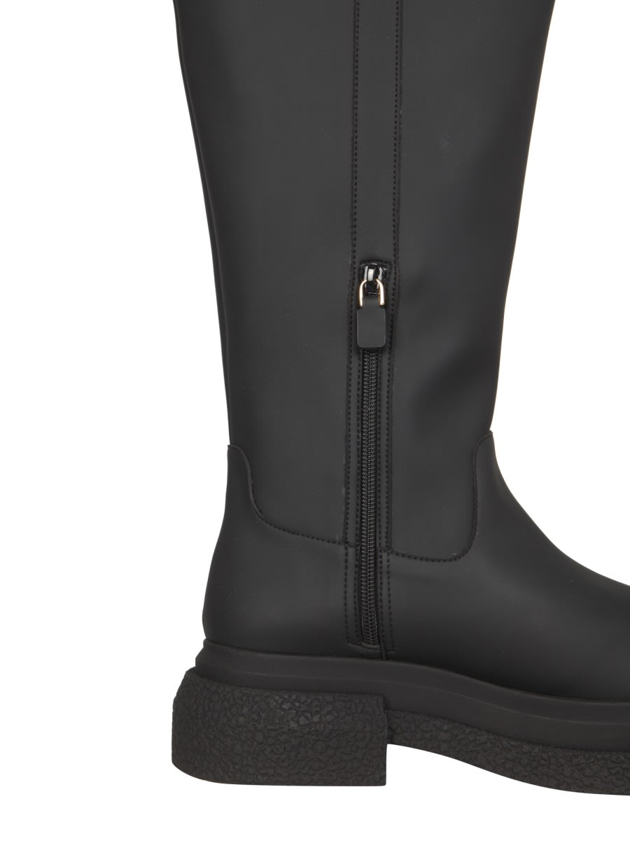 Shop Stuart Weitzman Charli Boots In Black