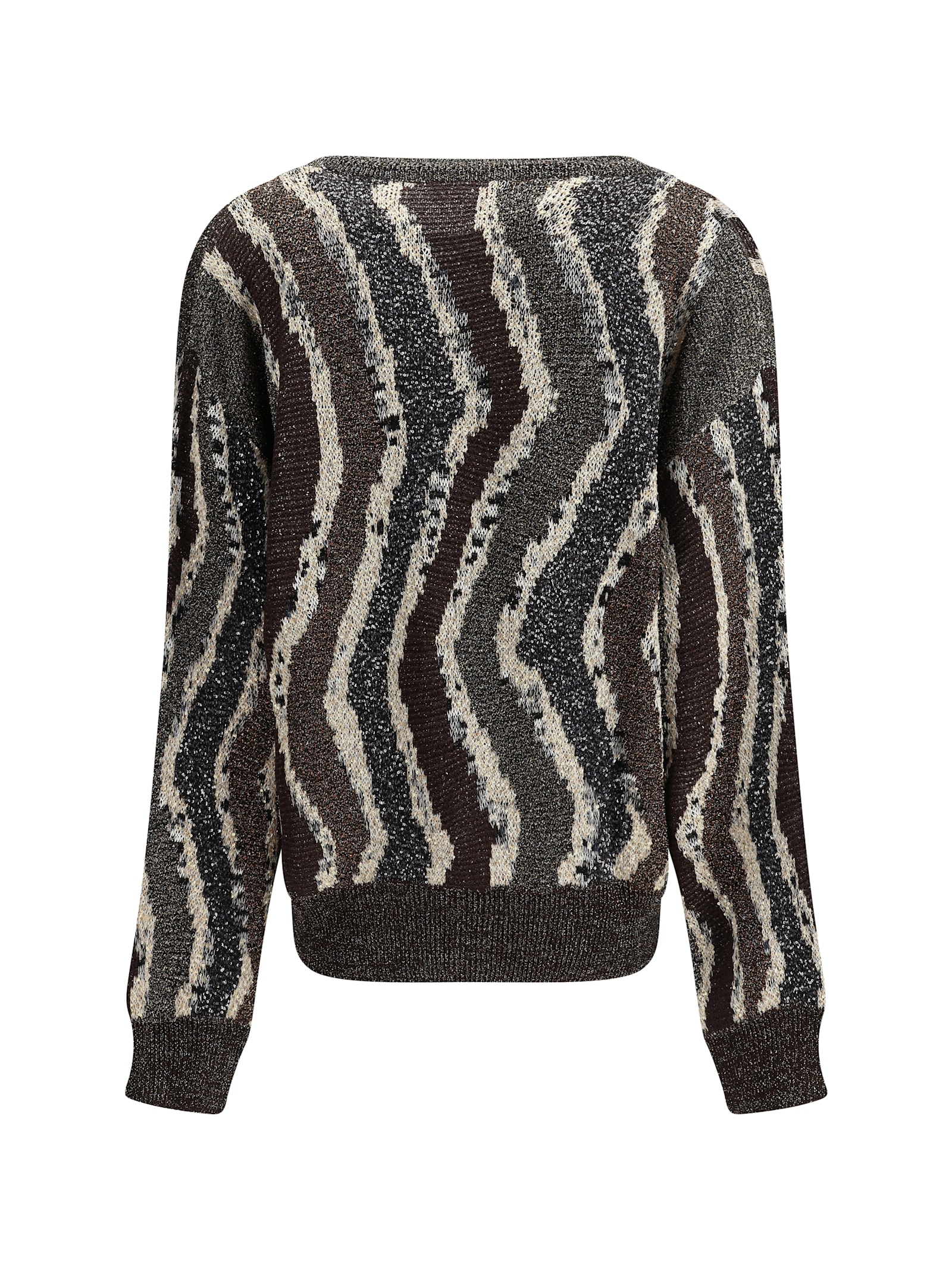 Missoni Wave Pattern Boxy Cardigan
