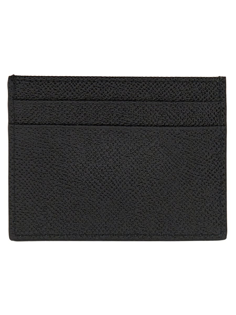 Shop Dolce & Gabbana Card Holder With Tag In Black