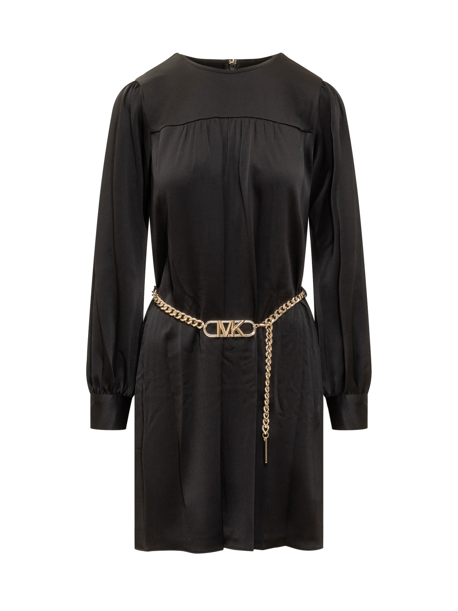Michael Michael Kors Empire Dress In Black