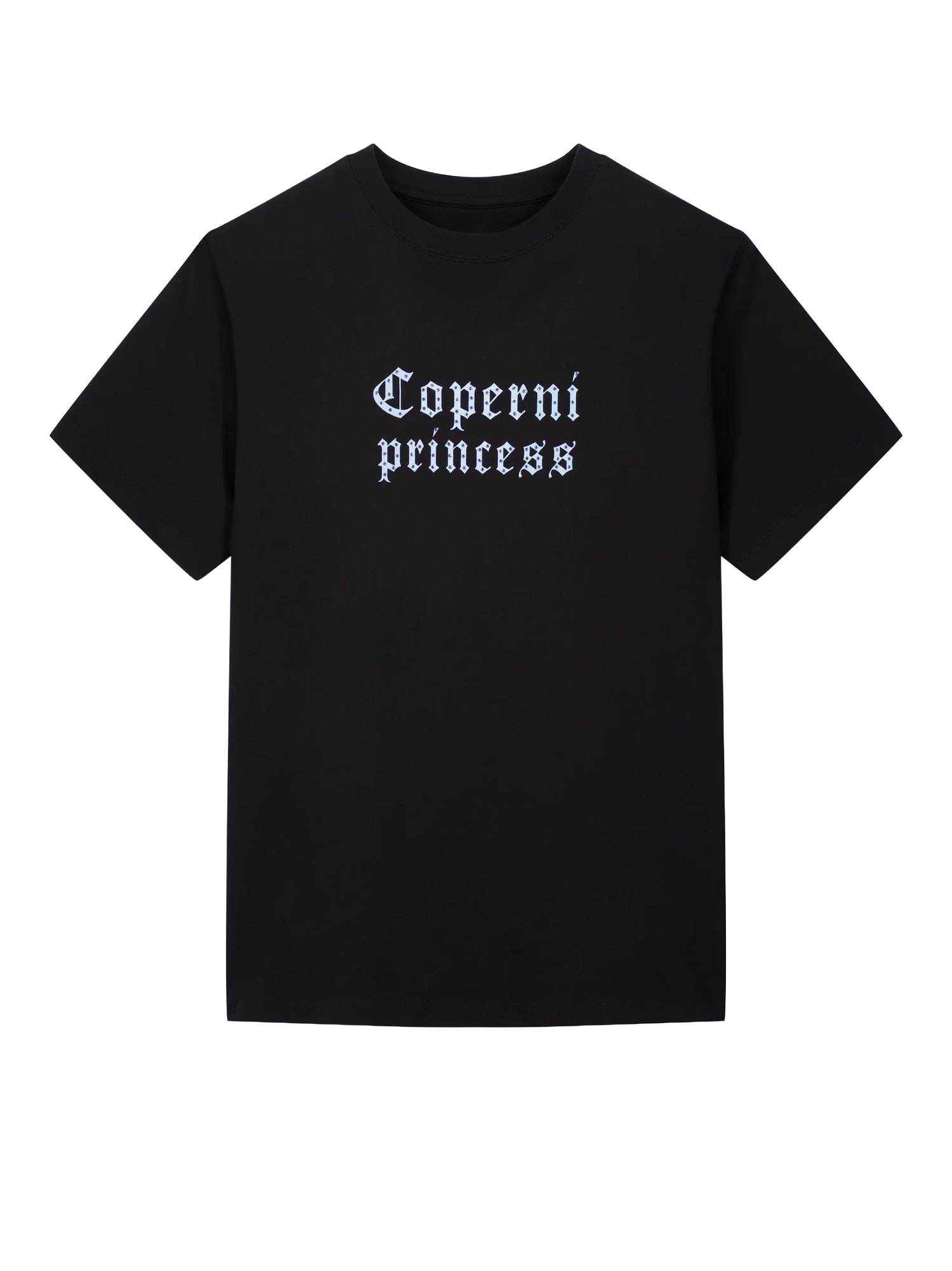 Coperni Disney Collaboration Princess Boxy T-shirt In Black