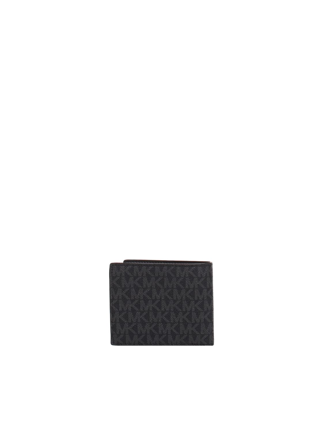 Shop Michael Michael Kors Bi-fold Wallet In Black