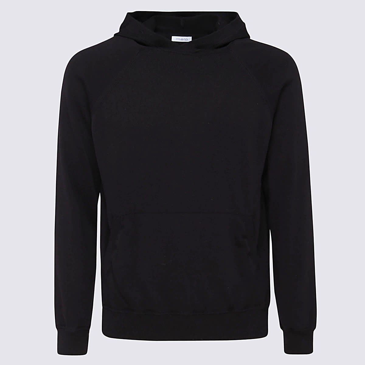Black Cotton Sweatshirt