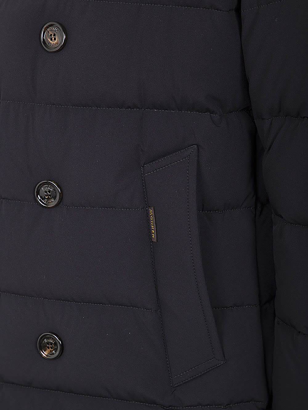 Shop Moorer Florio Kn Bomber Jacket In Dark Blue