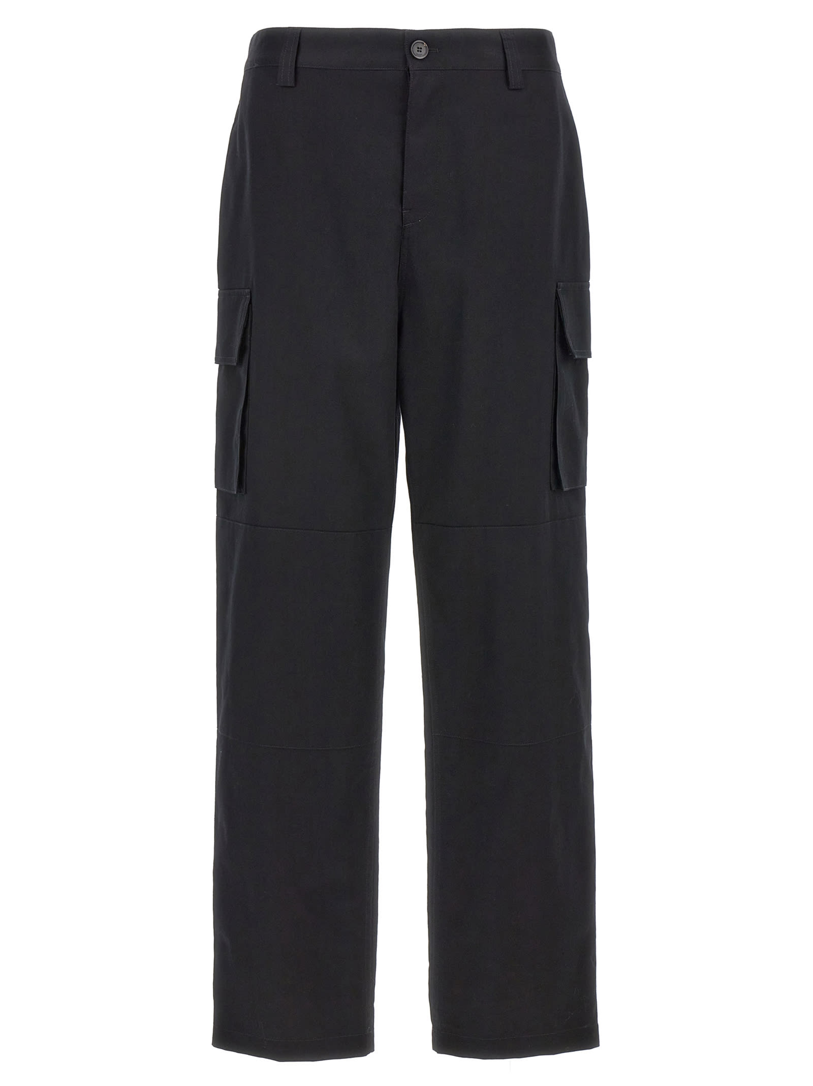 Shop Loewe Cargo Pants In Black