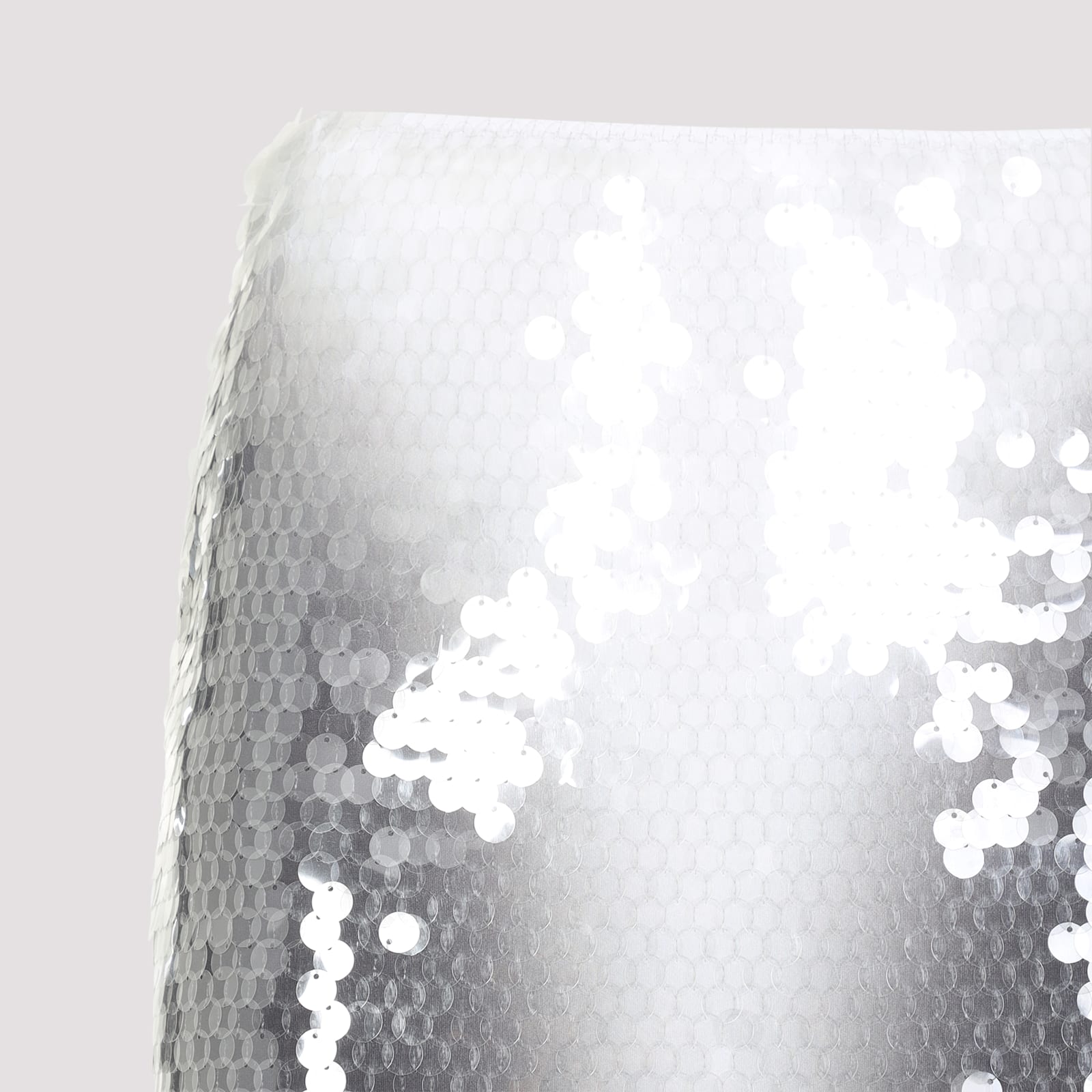 Sportmax Gradient Sequin Pencil Skirt In Nero Sfumato