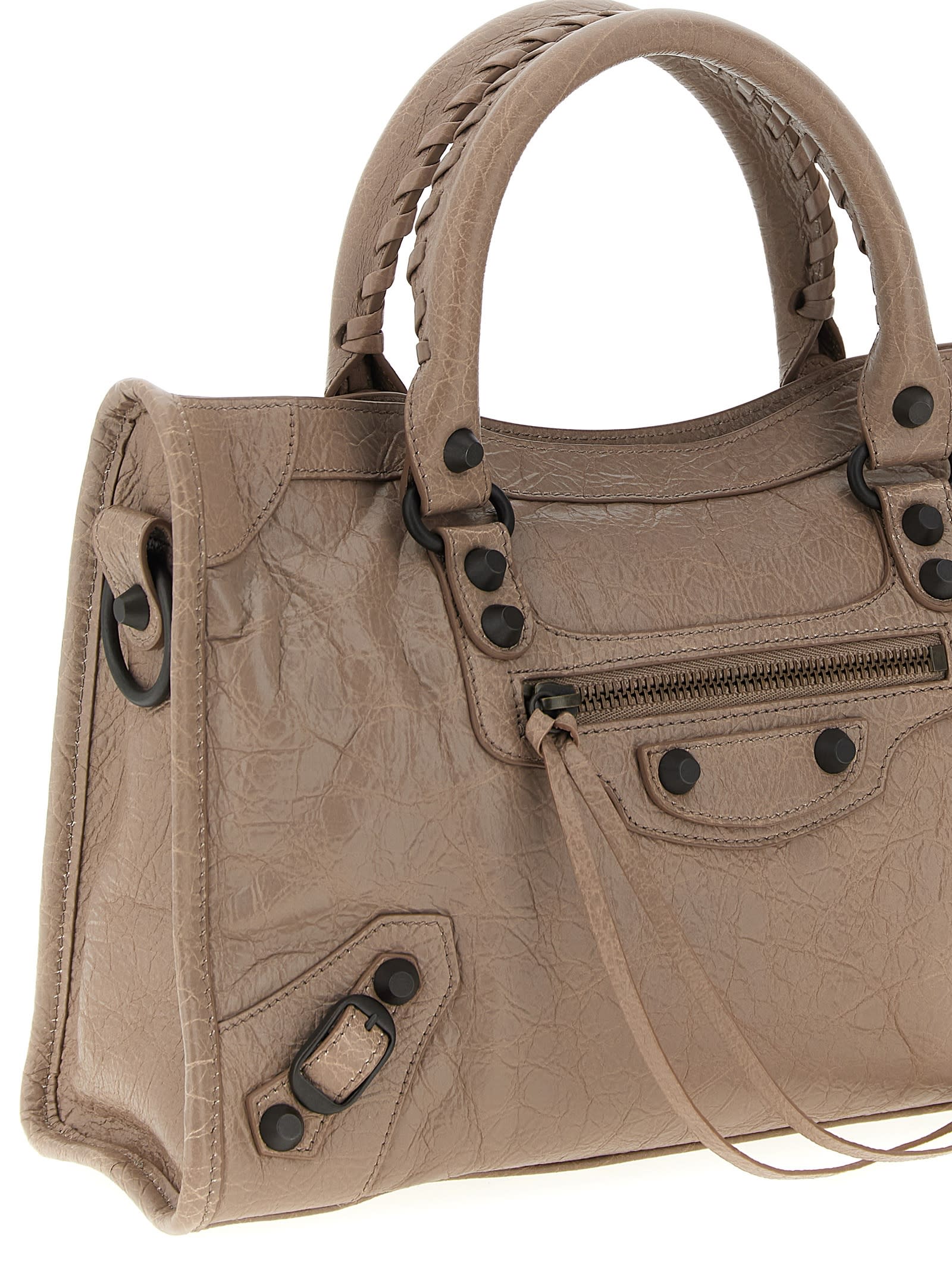 Balenciaga Le City Bag S Handbag In Brown