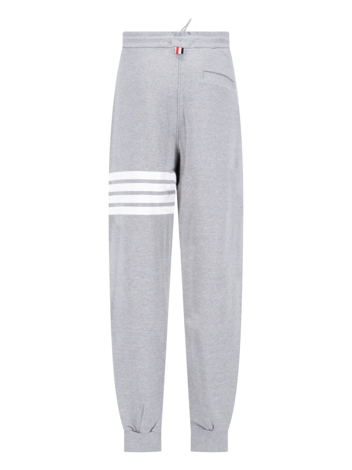 Shop Thom Browne 4-bar Track Pants In Gray