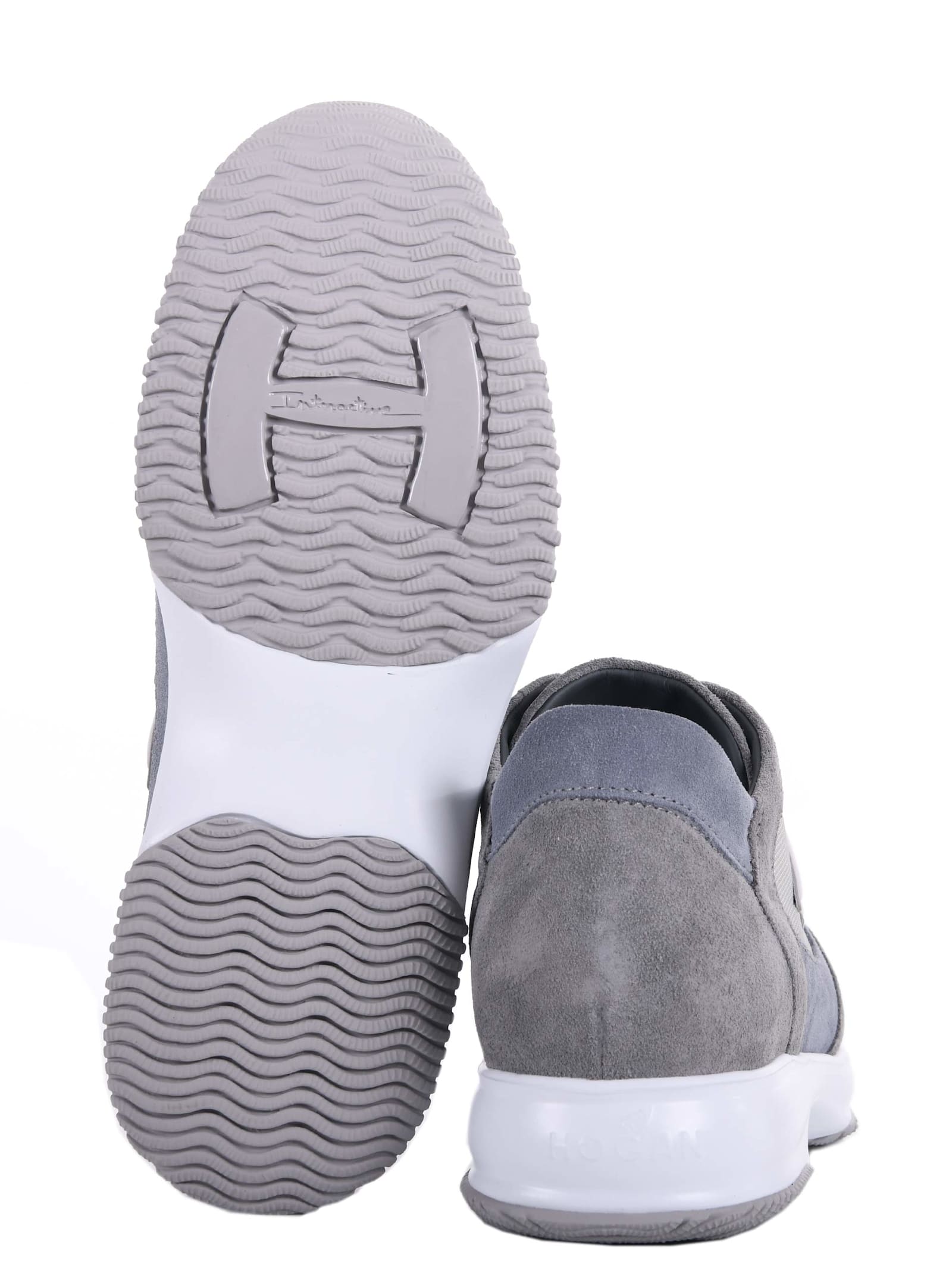 Hogan Sneakers Interactive In Grigio/avion