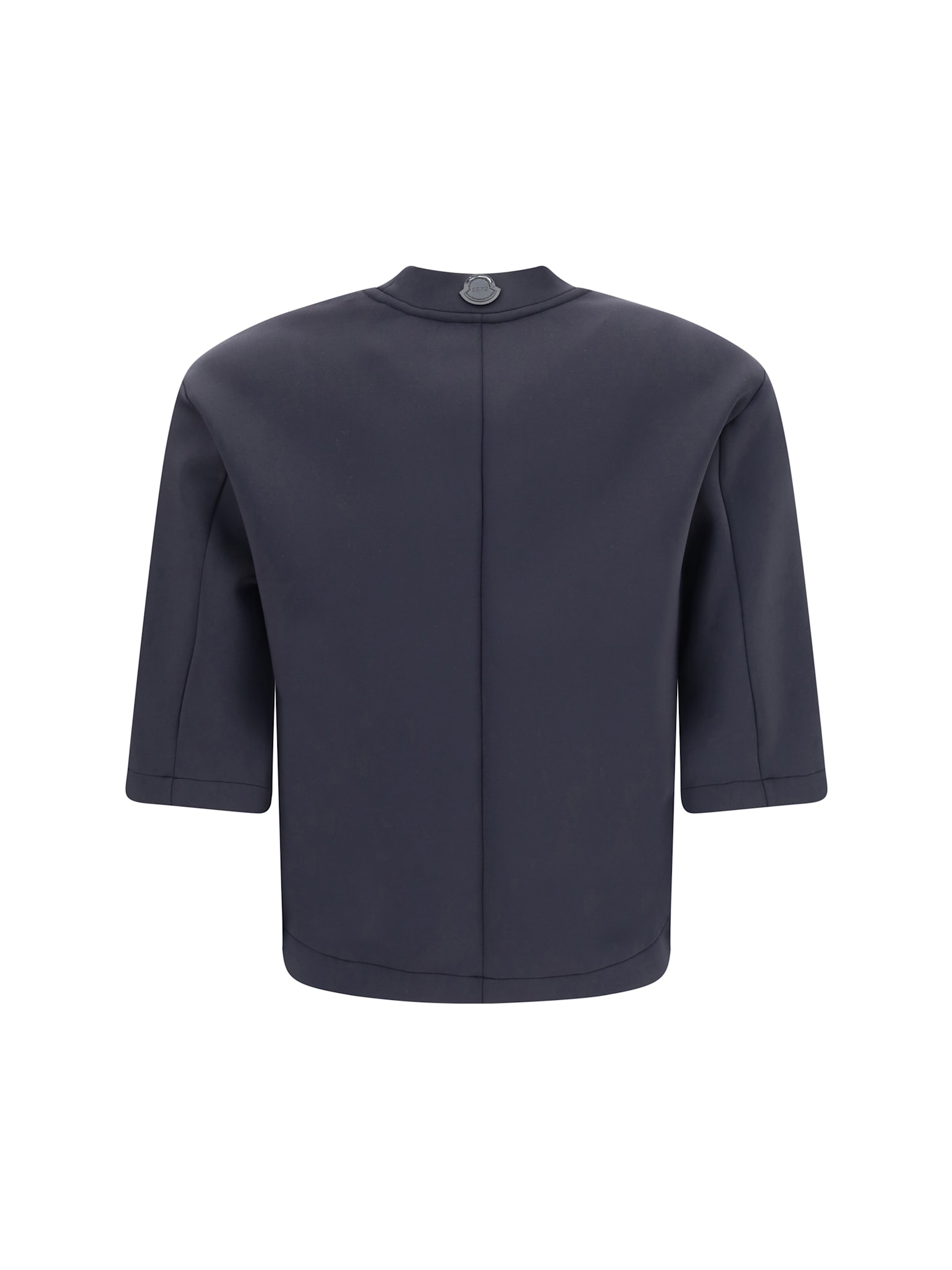 Moncler Genius T-shirt By Moncler X Ee72 By Edward Enninful In Neoprene In Blue