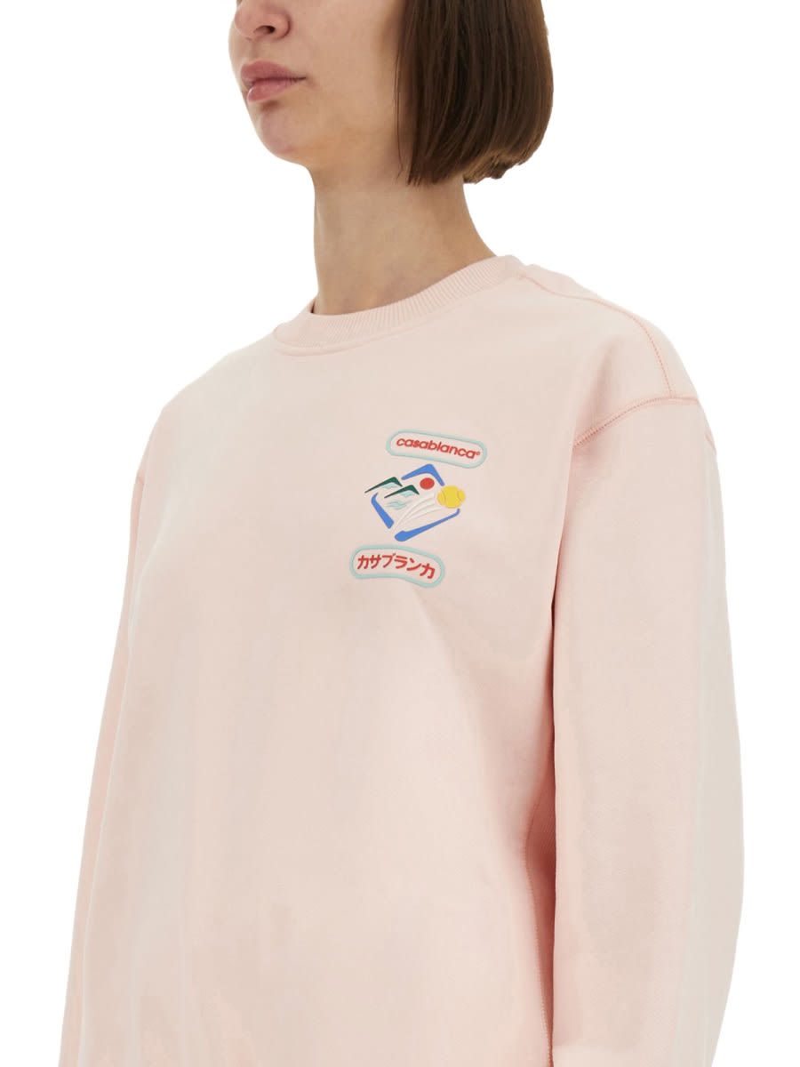 Casablanca Mountain Sports Crewneck Sweater