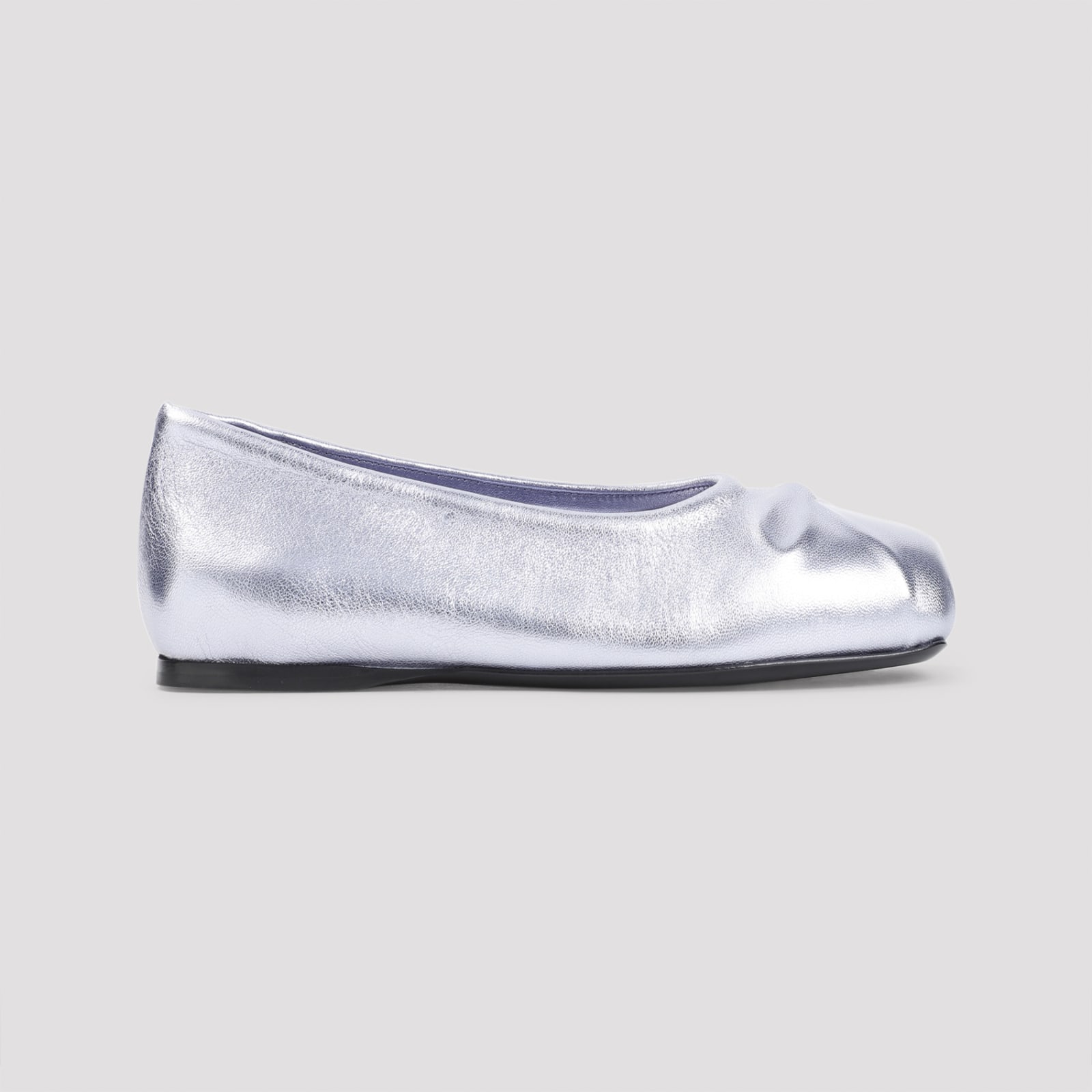 Shop Marni Dancer Ballerinas In Light Blue