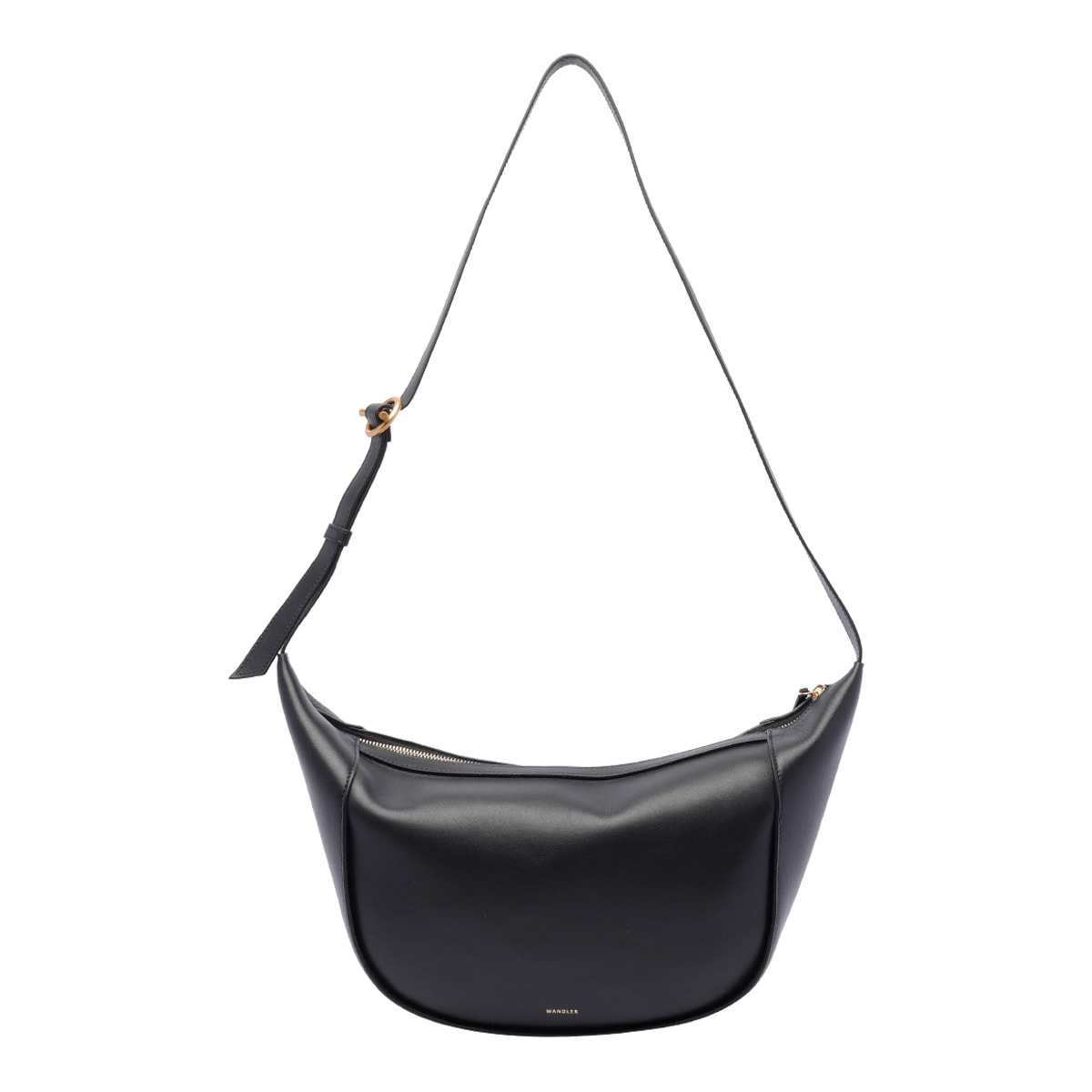 Shop Wandler Maggie Crossbody Bag In Black