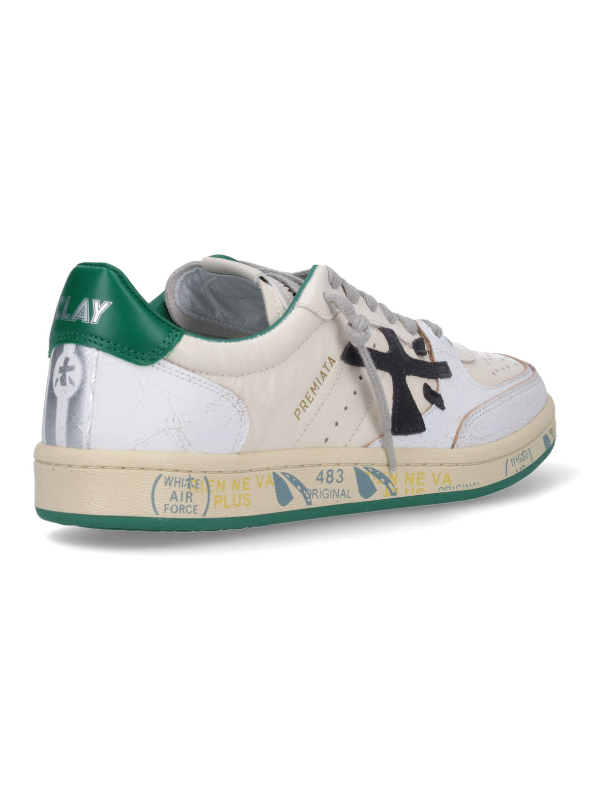 Shop Premiata Bsktclay Bskt Clay 6778 Sneakers In Green