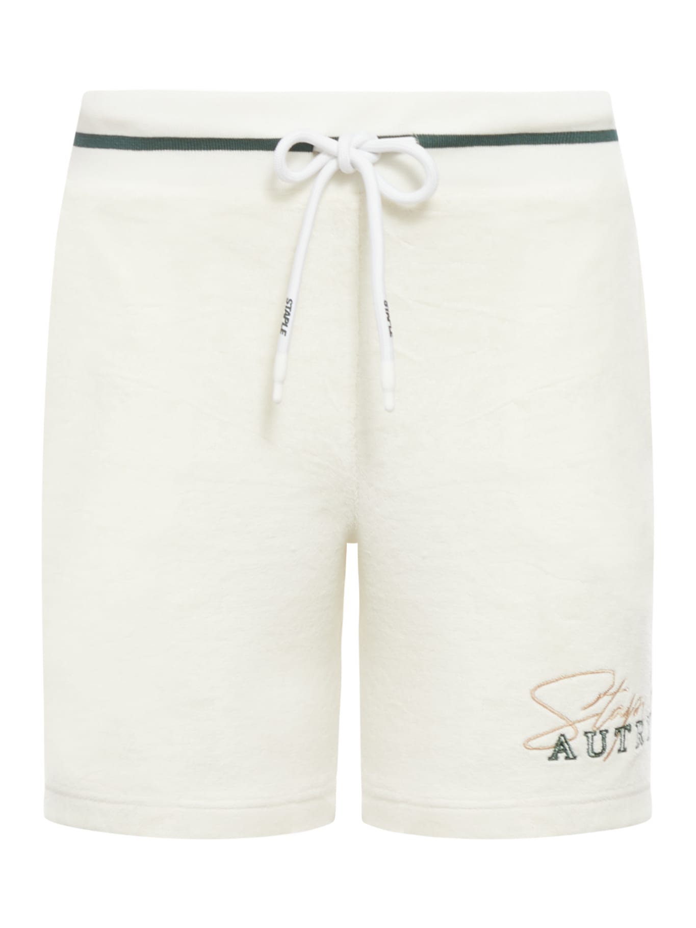 Shop Autry Shorts Staple Man Tinto White