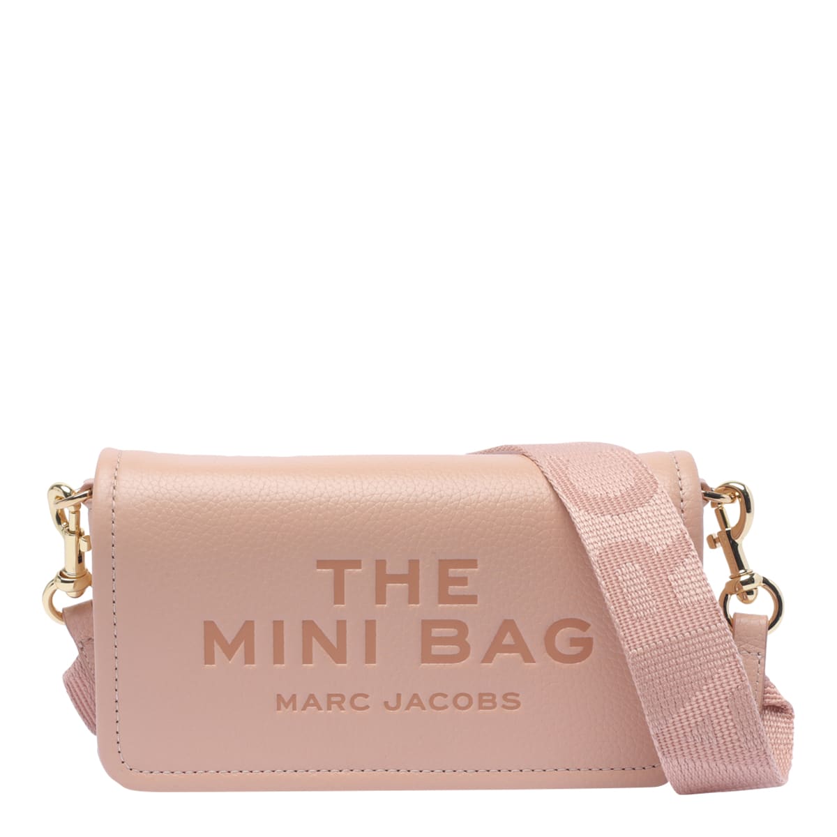 Shop Marc Jacobs The Mini Bag Crossbody Bag In Pink