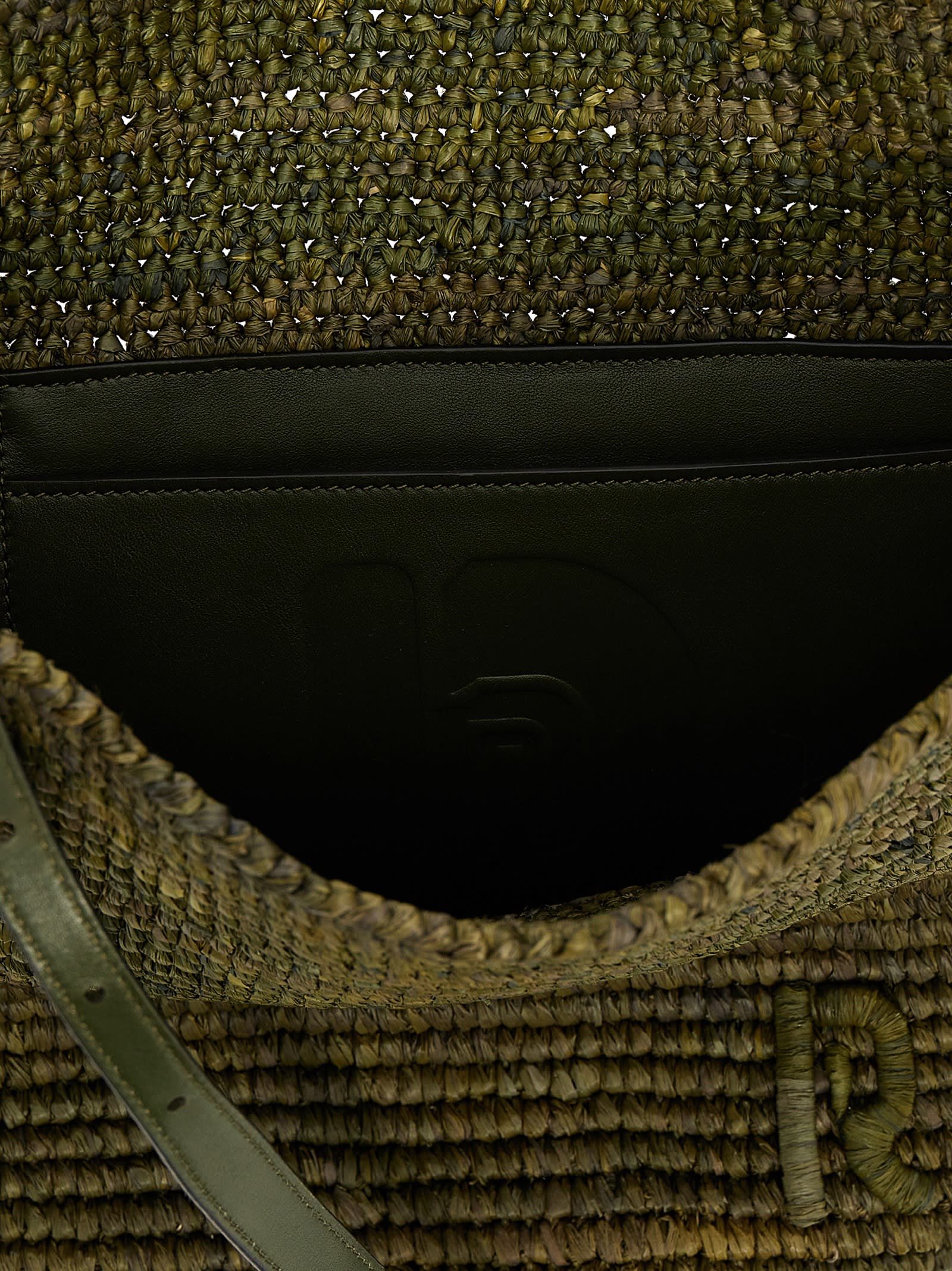 Rabanne Cabas Shopping Bag In Green