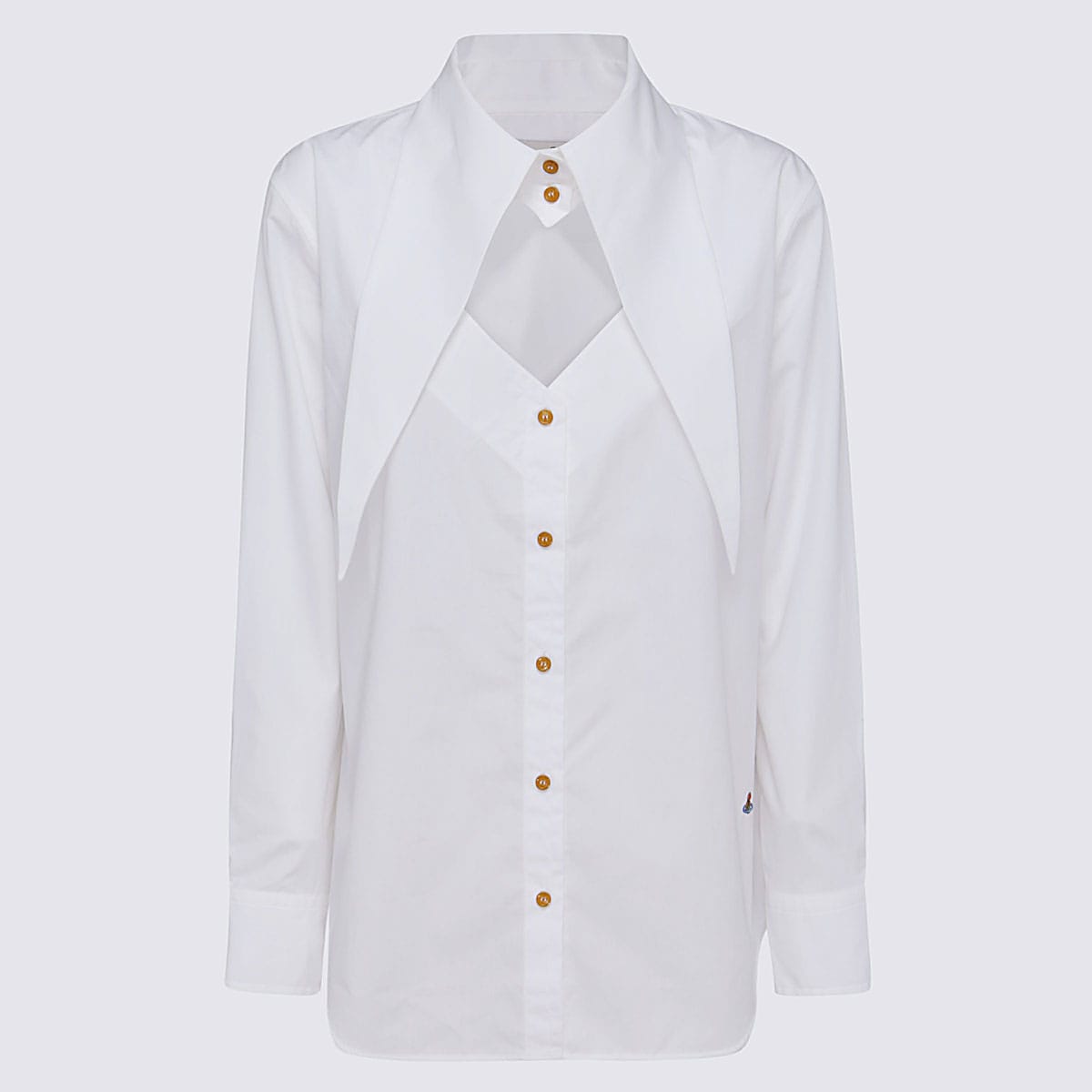 White Cotton Long Shirt