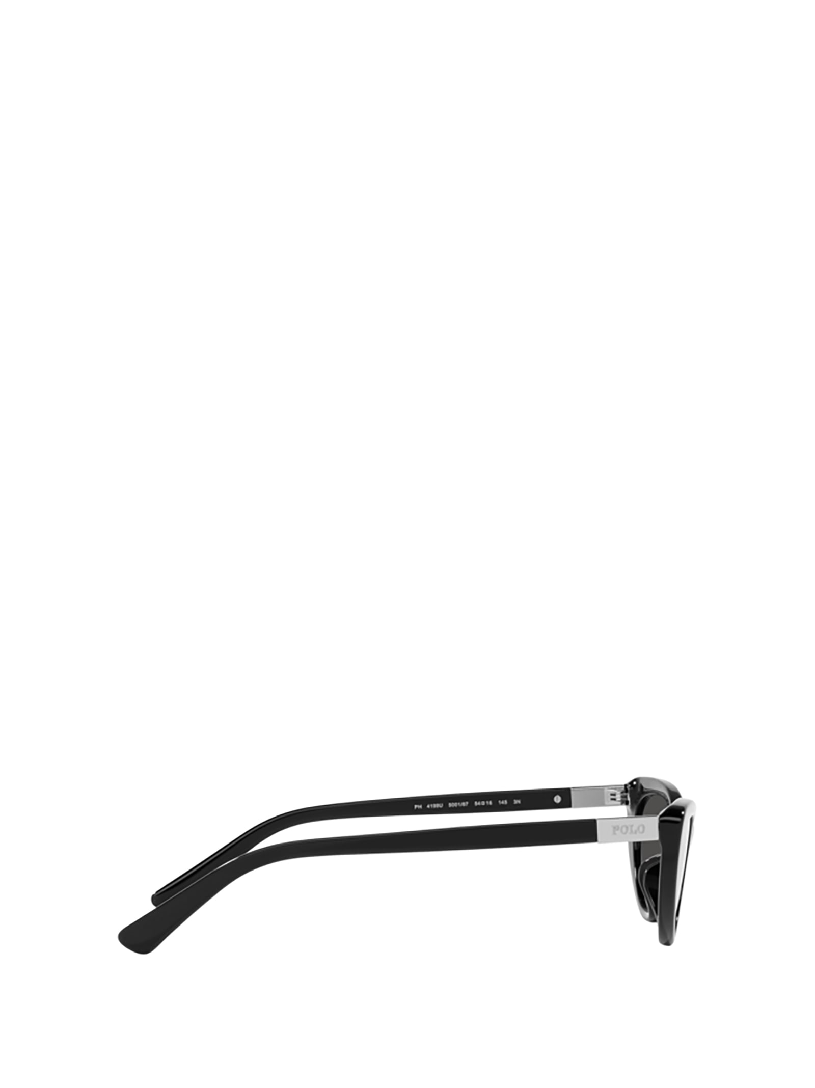 Shop Polo Ralph Lauren Ph4199u Shiny Black Sunglasses