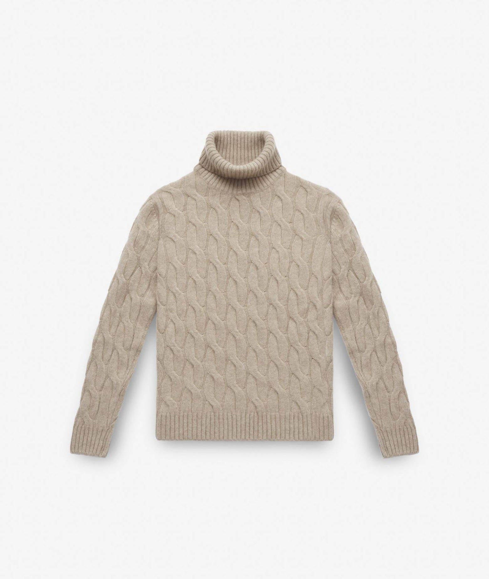 Larusmiani Turtleneck Sweater Col Du Pillon Sweater In Neutral